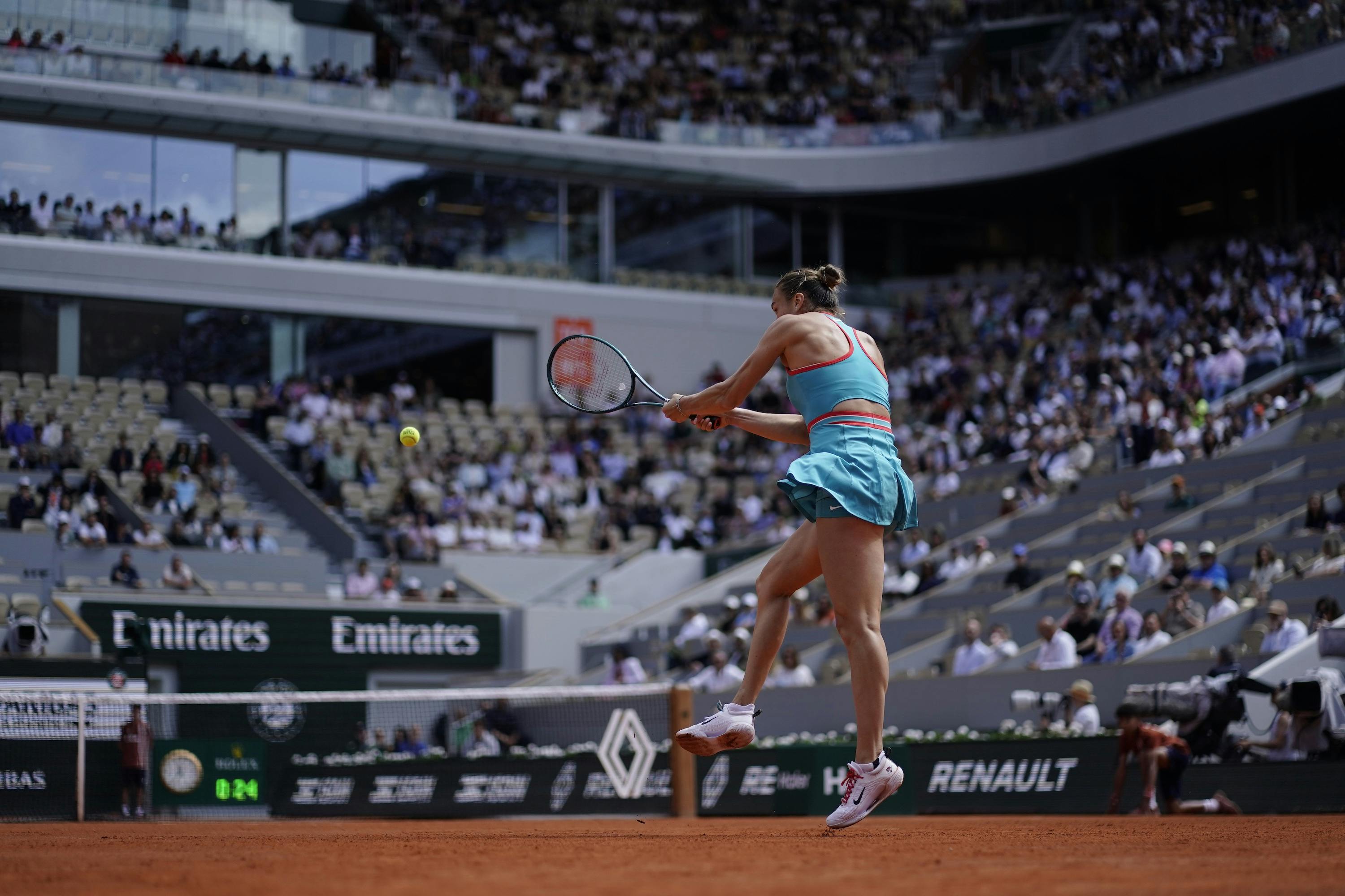 Aryna Sabalenka / Quarts de finale, Roland-Garros 2025