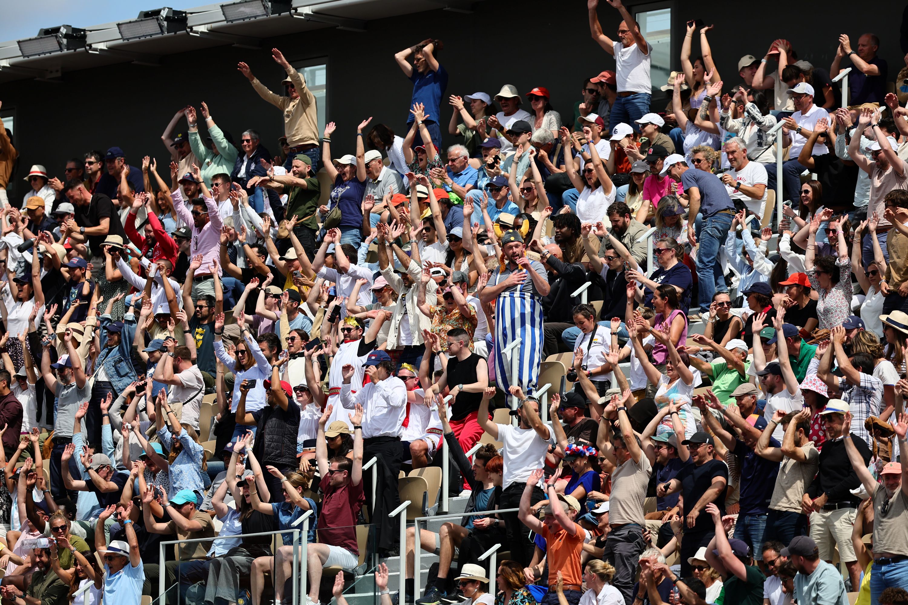 Spectateurs / Roland-Garros 2025