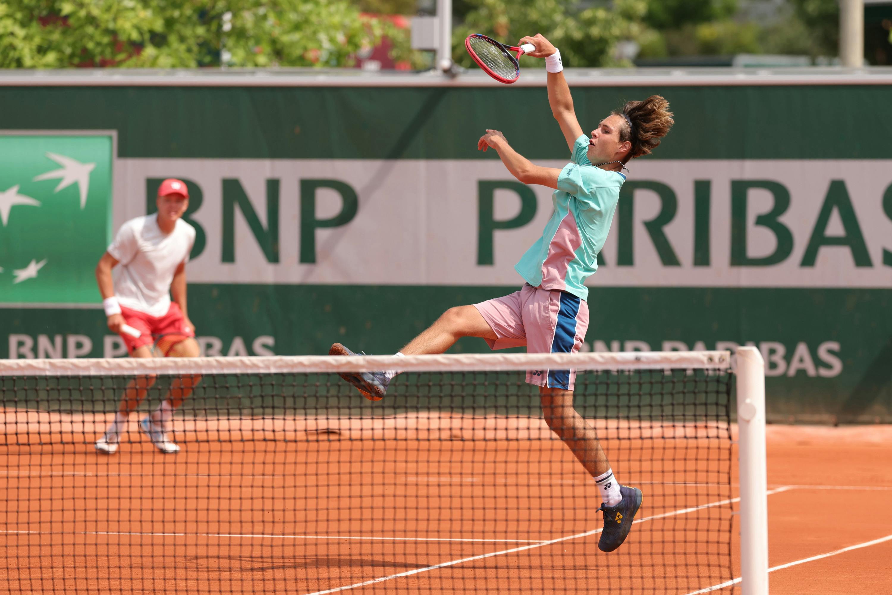 Oskari Paldanius, Alan Wazny, boys doubles R1