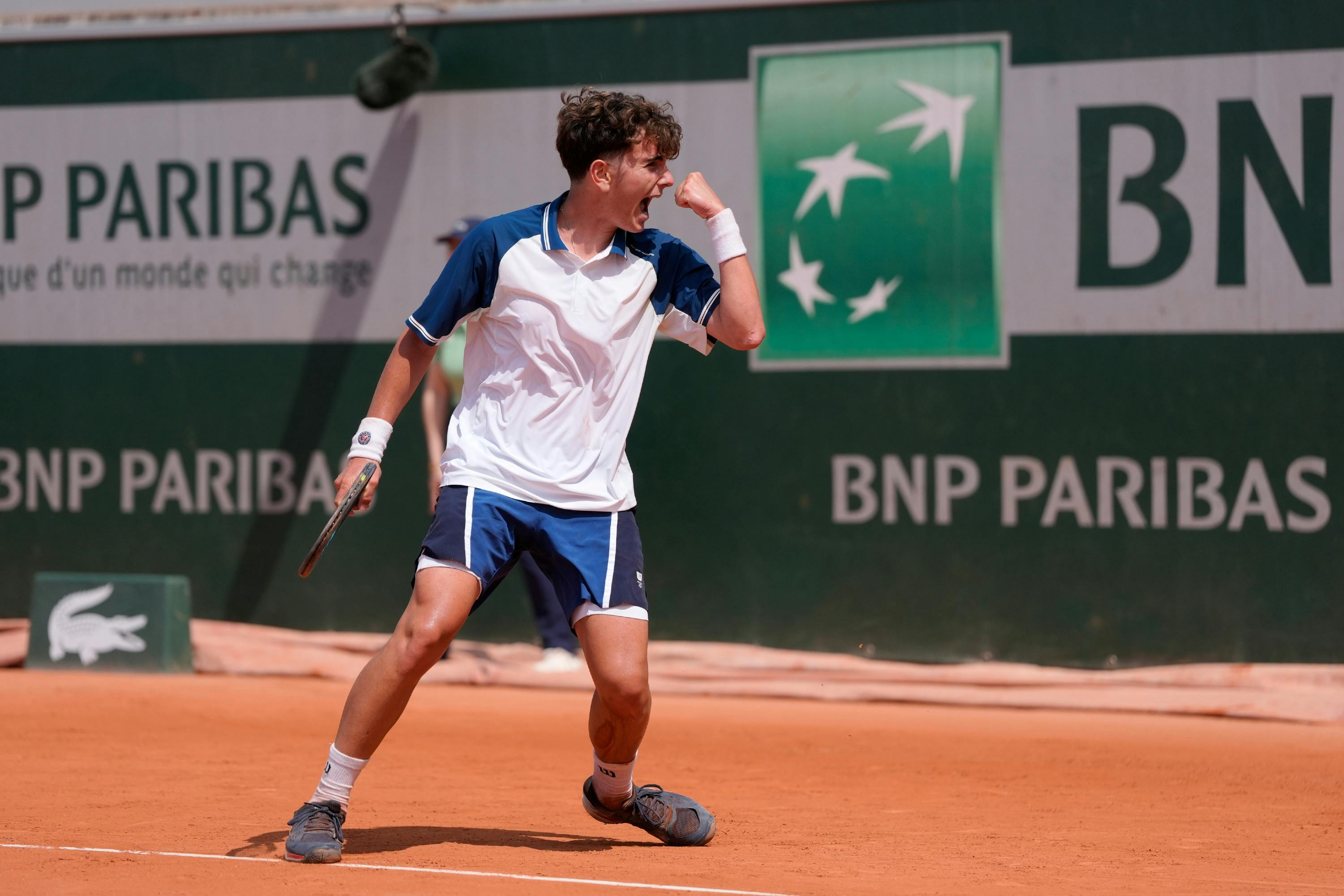 Michael Kaouk, boy's singles R2