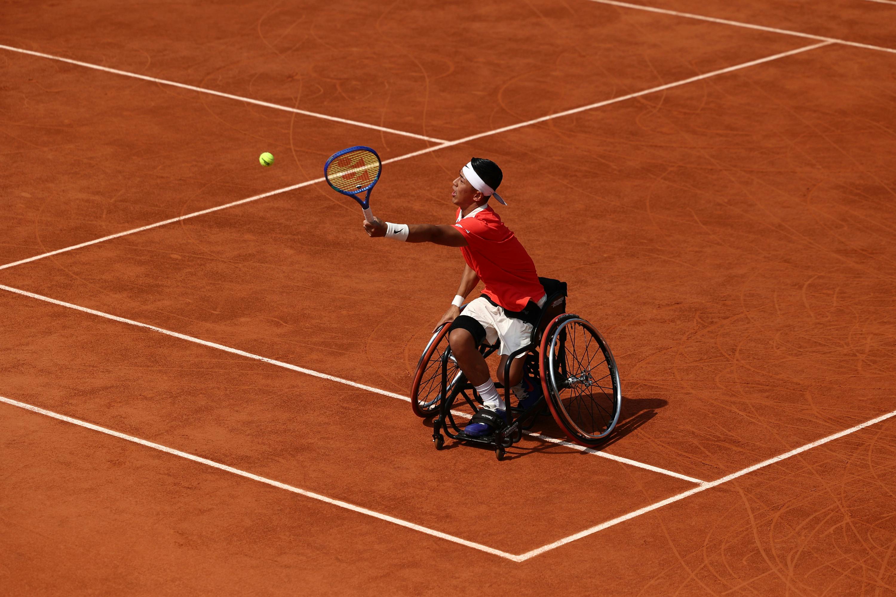 Tokito Oda, men's wheelchair singles R1