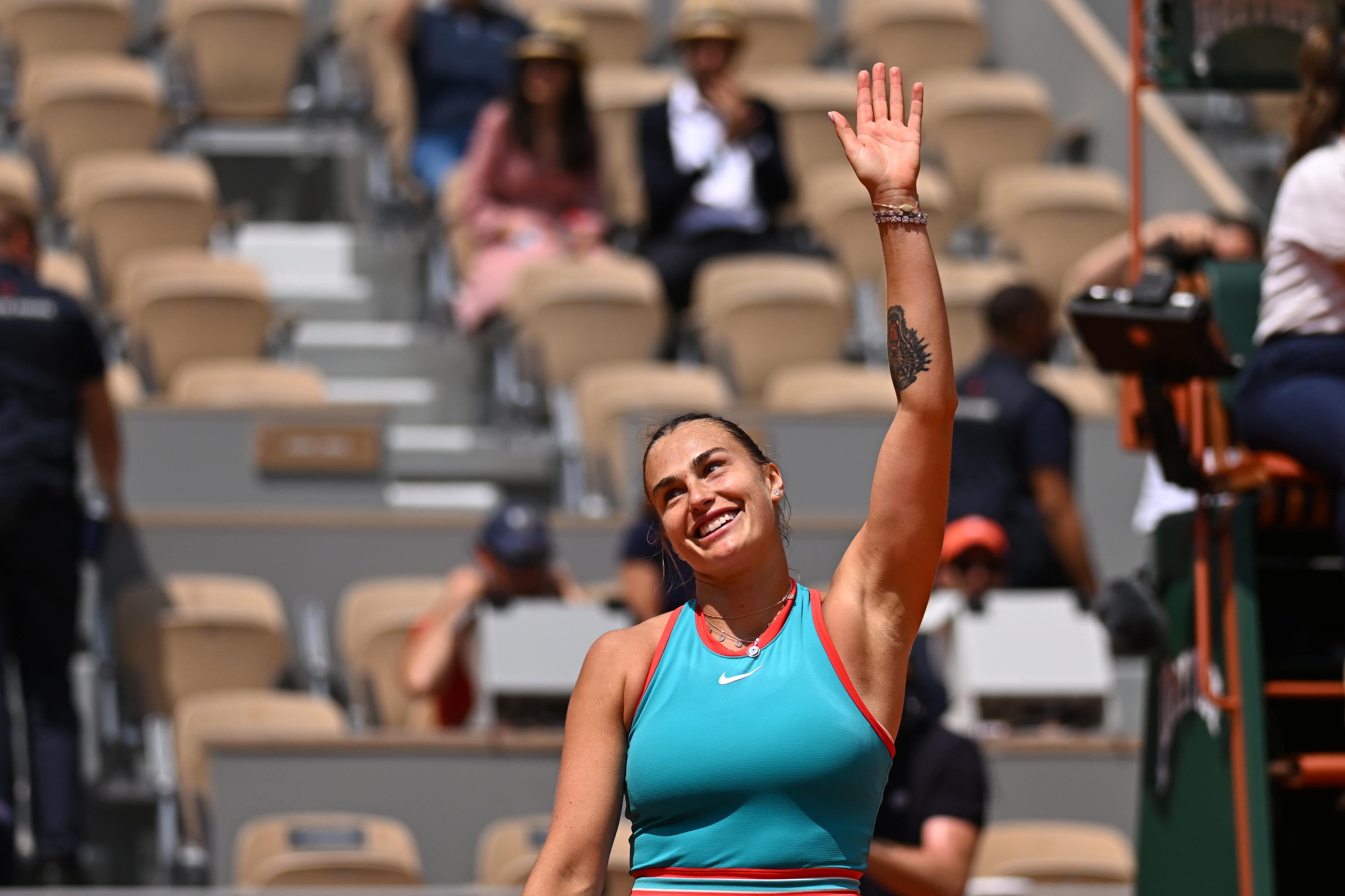 Aryna Sabalenka / Quarts de finale, Roland-Garros 2025