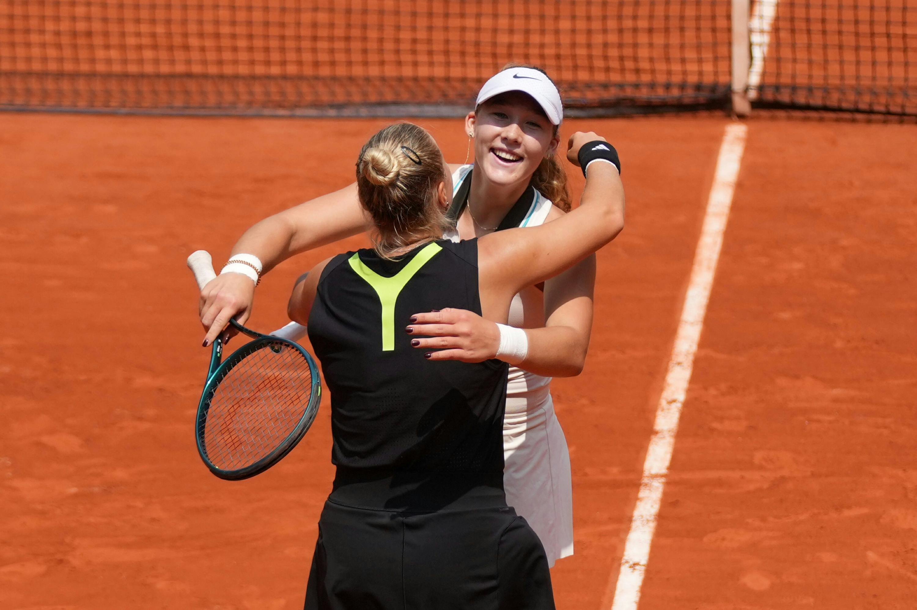 Diana Shnaider & Mirra Andreeva / Quarts de finale, double dames, Roland-Garros 2025