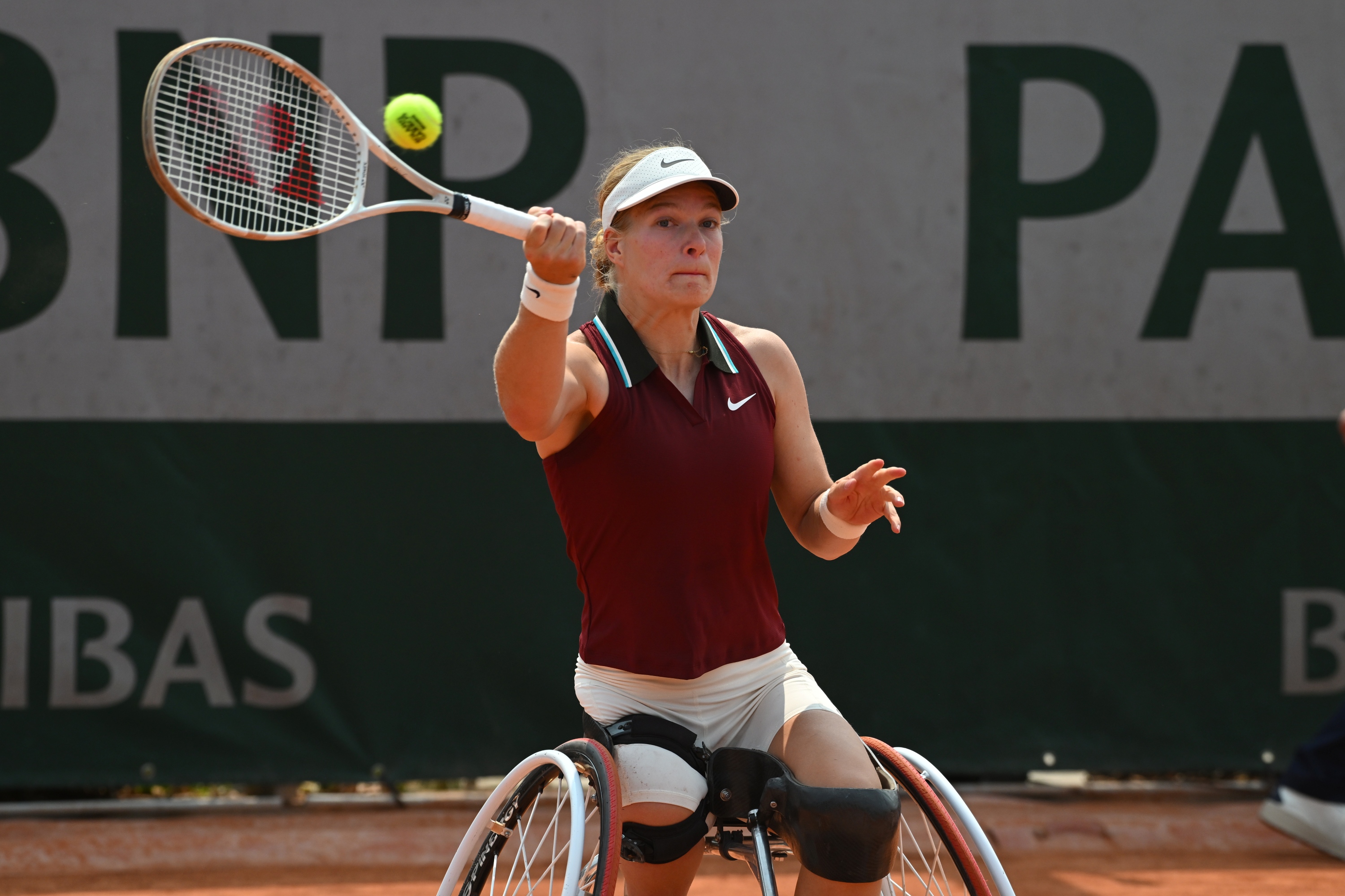 Diede De Groot, Roland-Garros 2025, Tennis Fauteuil Simple Dames, 1er Tour