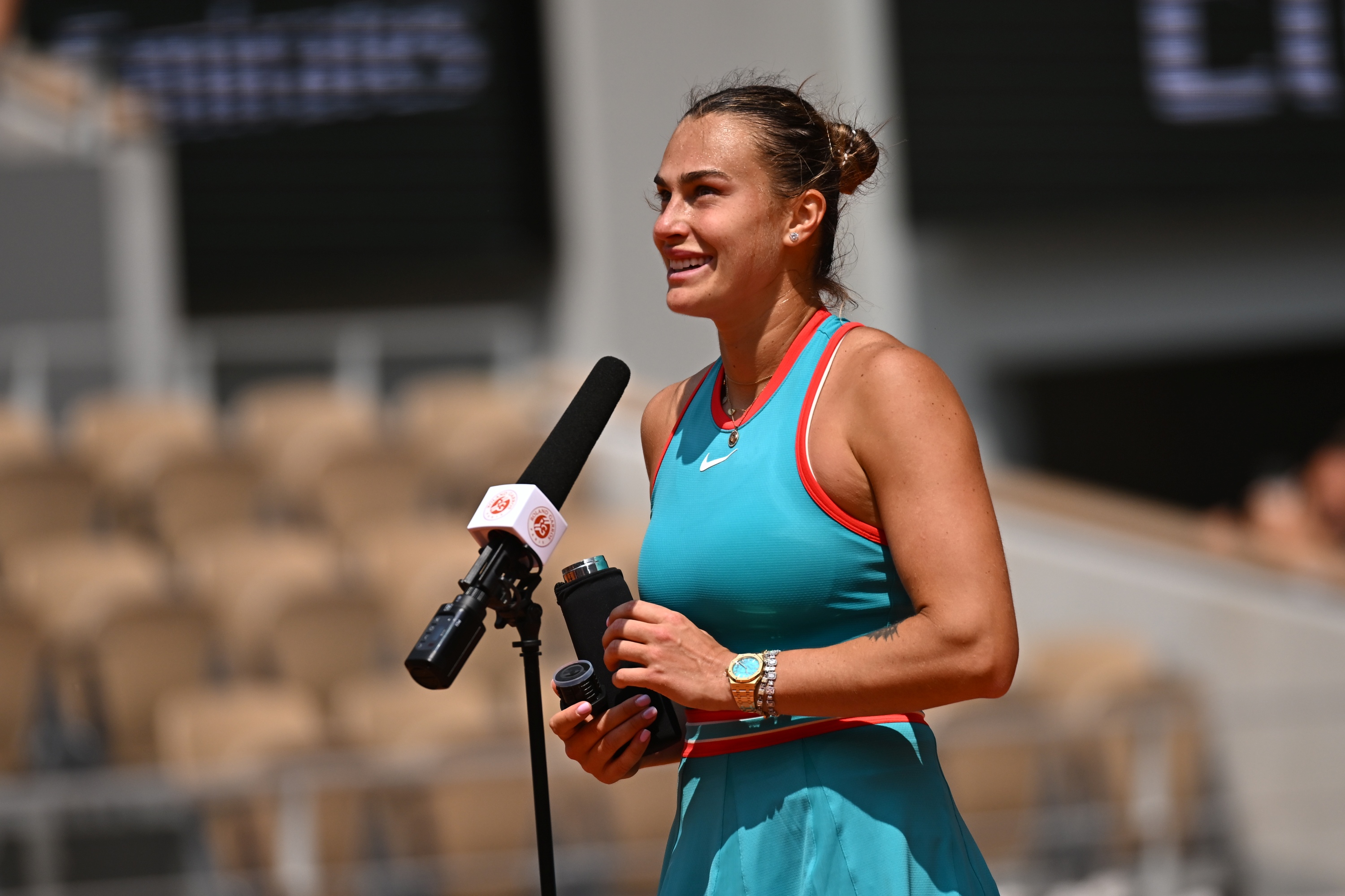 Aryna Sabalenka / Quarts de finale, Roland-Garros 2025