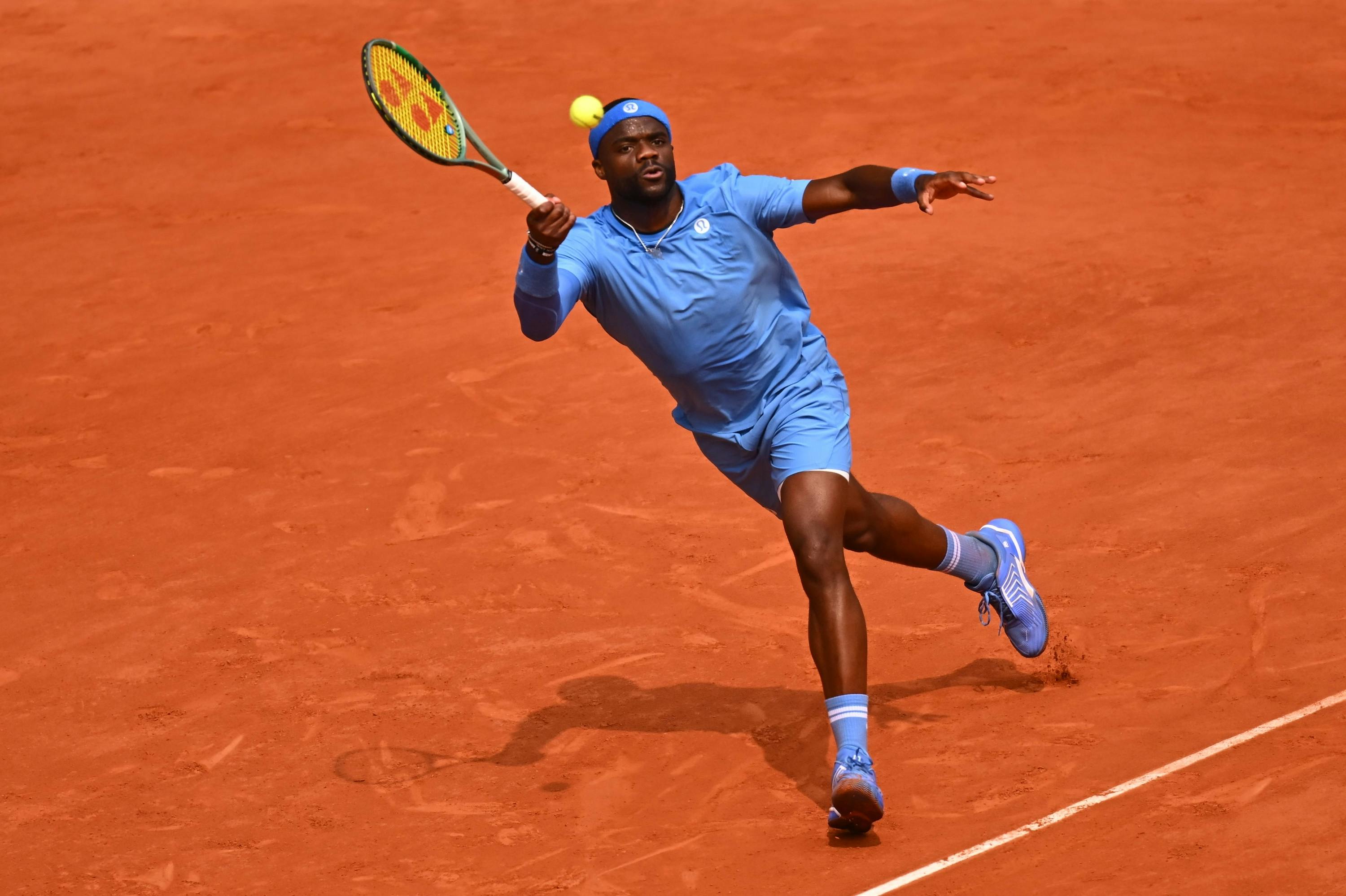 Frances Tiafoe / Quarts de finale, Roland-Garros 2025