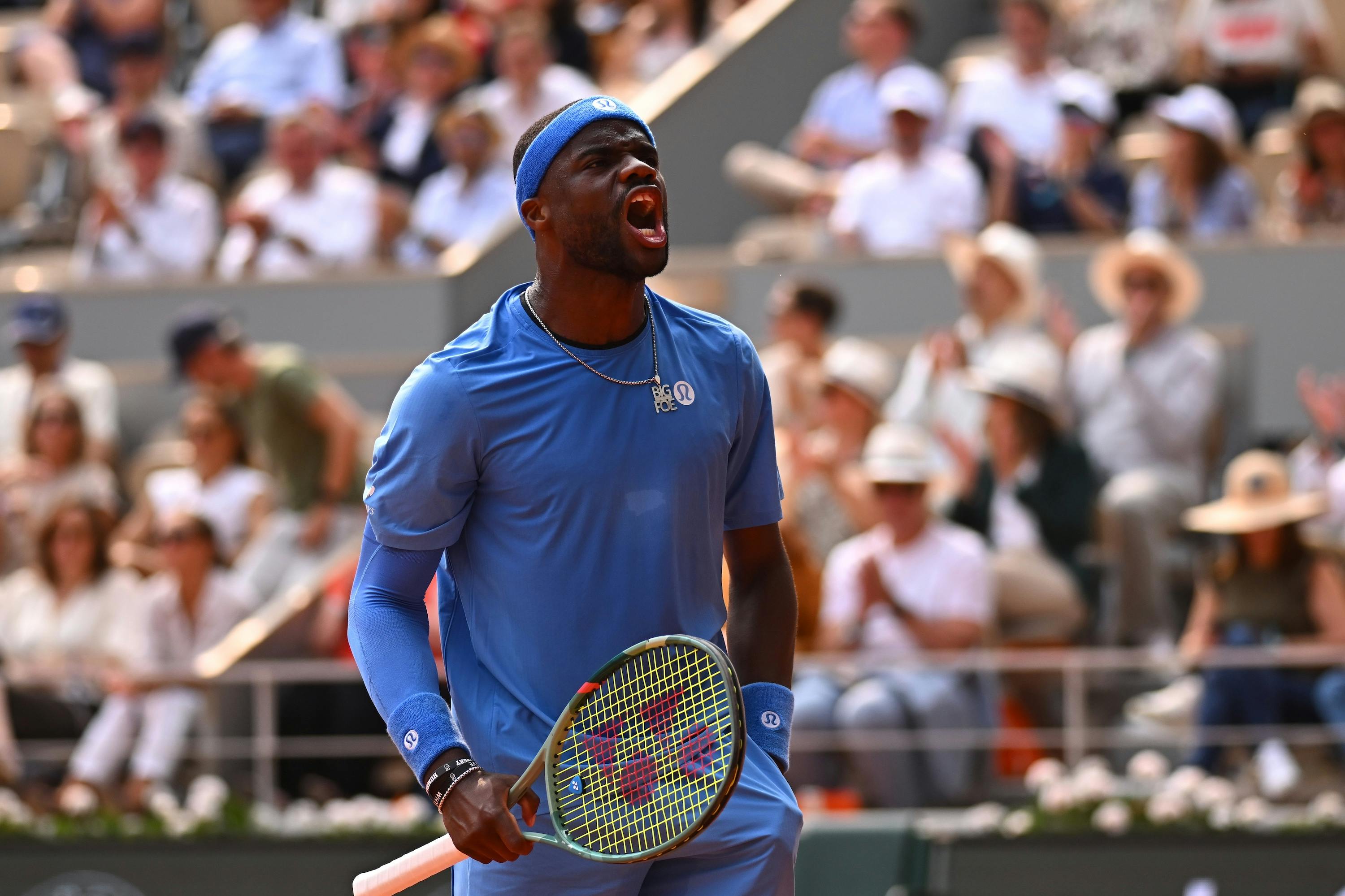 Frances Tiafoe / Quarts de finale, Roland-Garros 2025