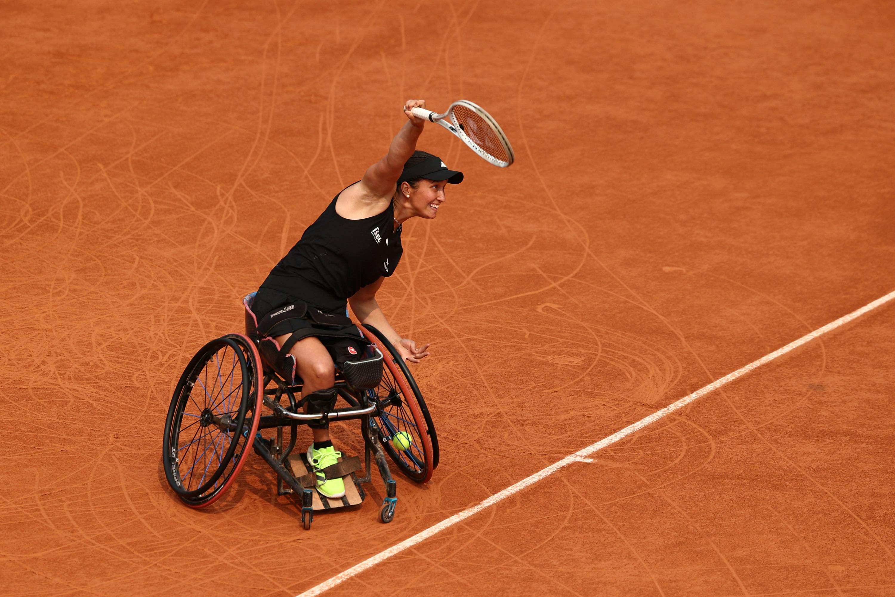 Ksénia Chasteau, Roland-Garros 2025, Tennis Fauteuil Simple Dames, 1er Tour