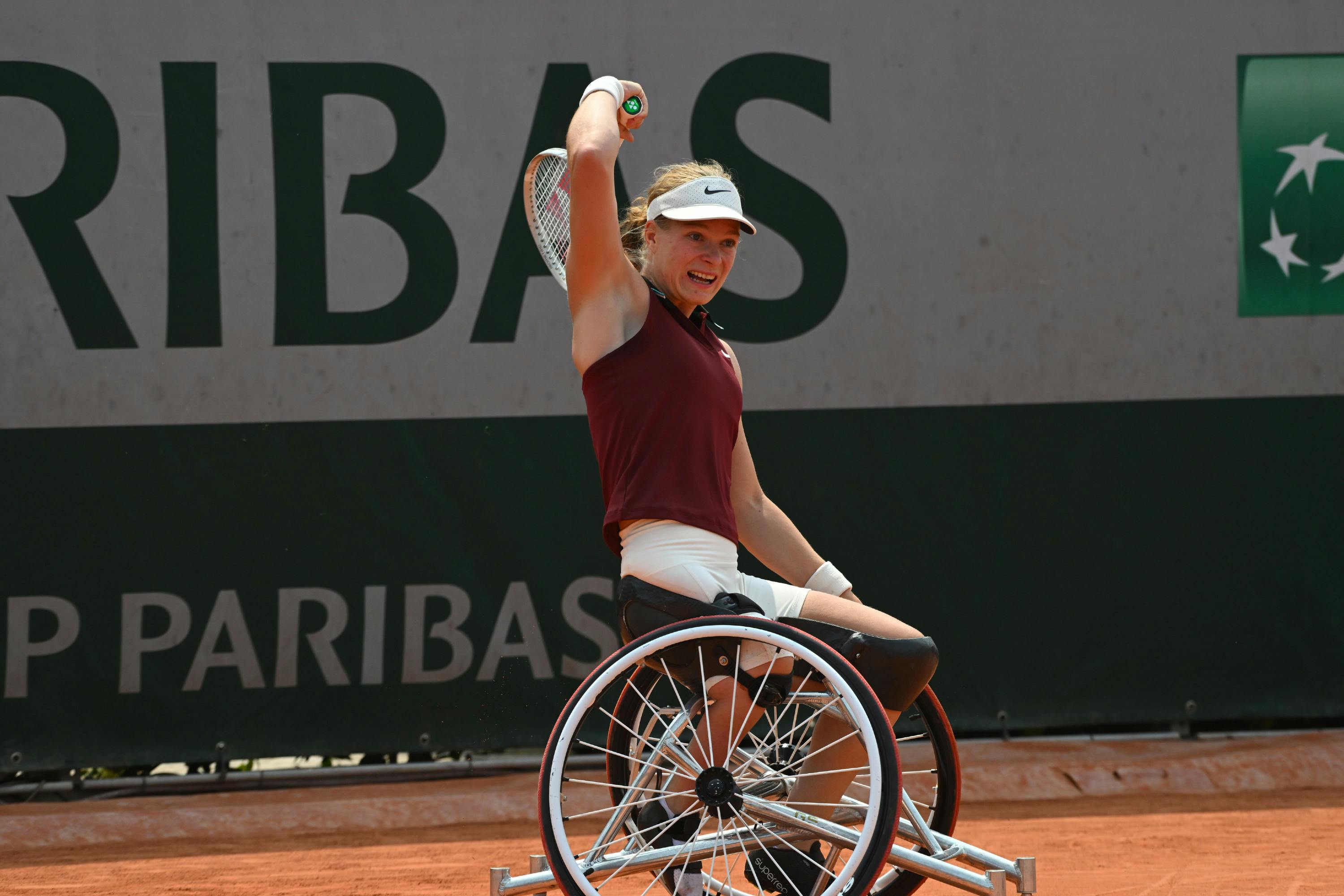 Diede de Groot, women's wheelchair singles R1 RG2025
