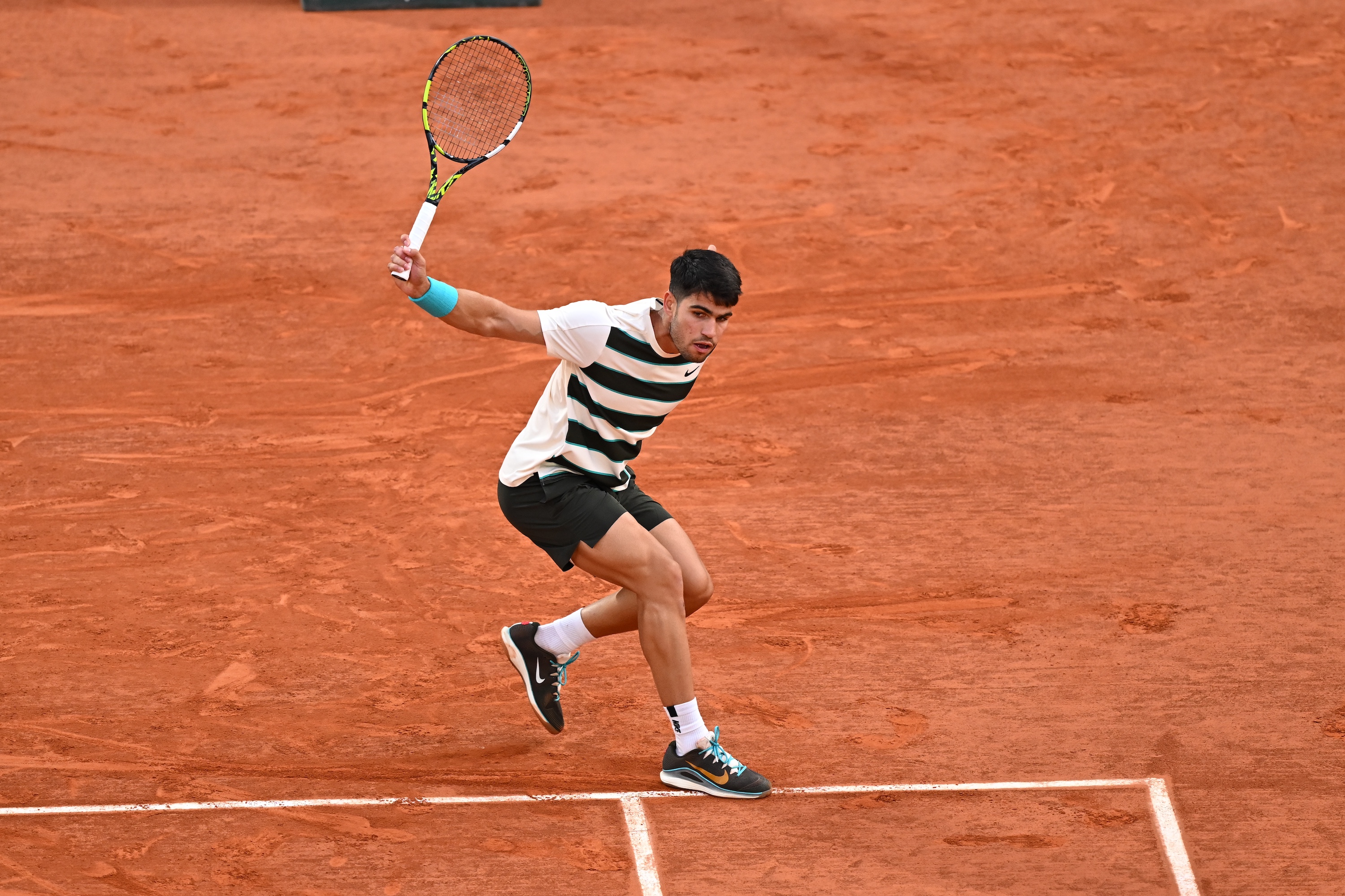 Carlos Alcaraz / Quarts de finale, Roland-Garros 2025