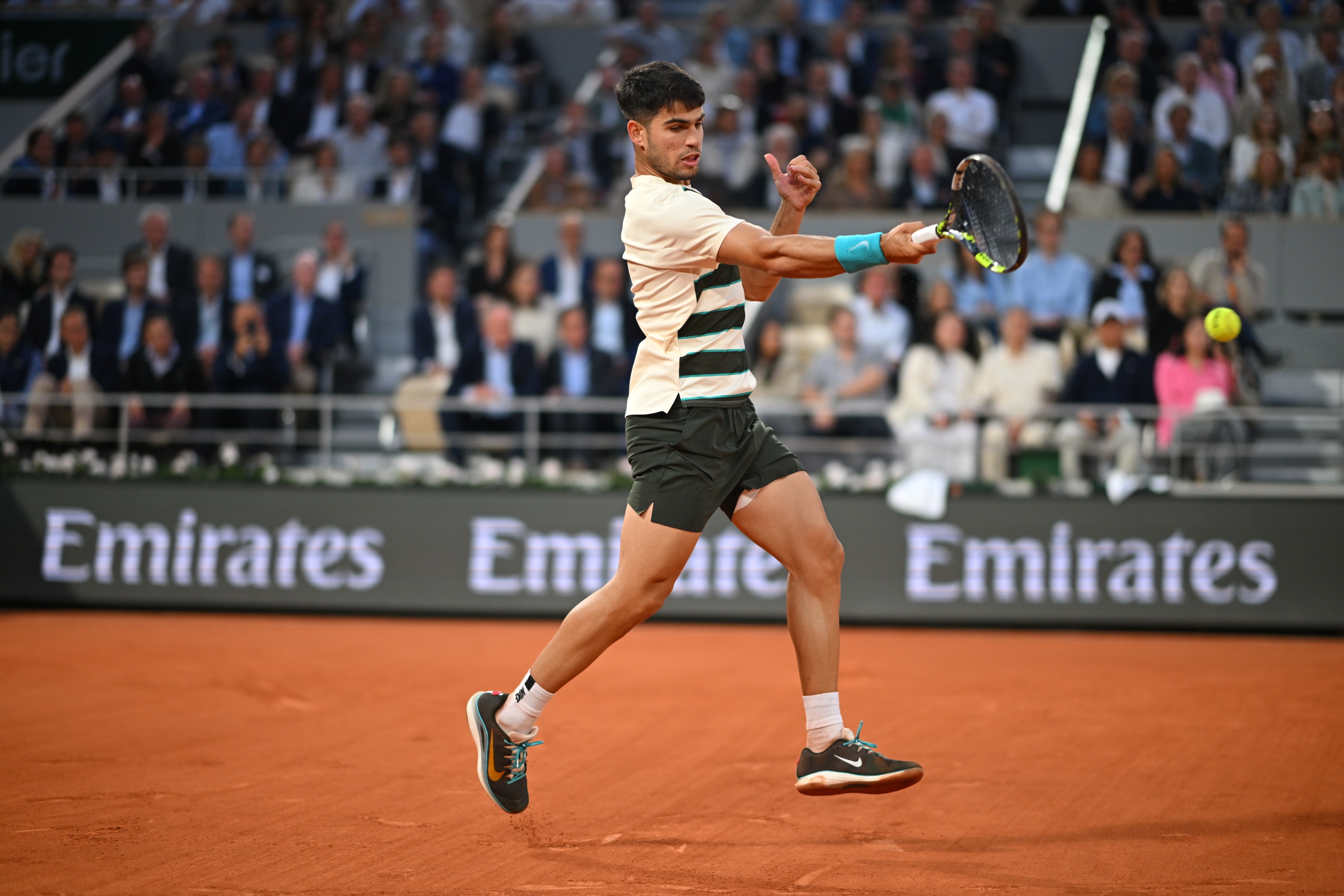 Carlos Alcaraz / Quarts de finale, Roland-Garros 2025