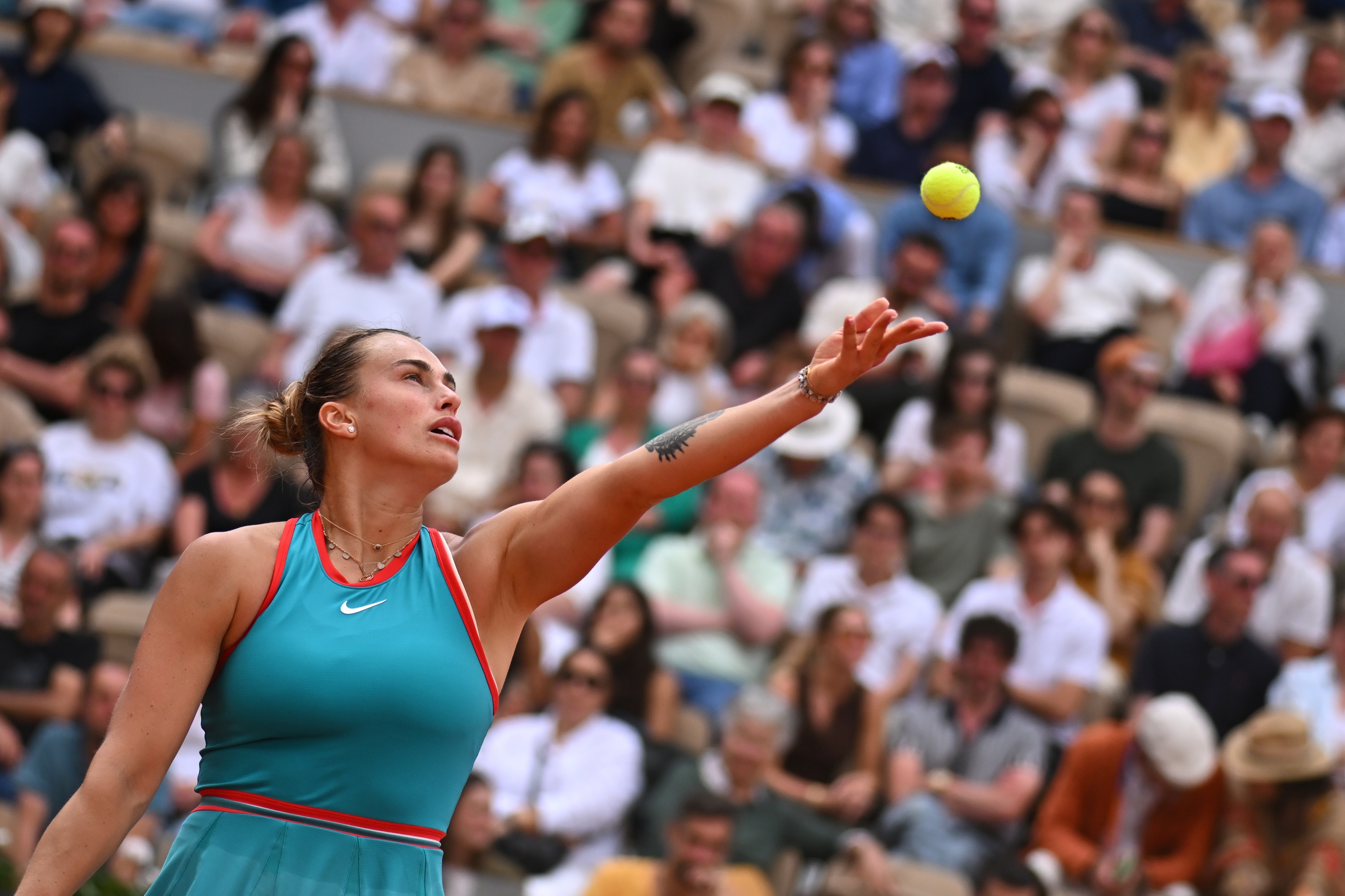 Aryna Sabalenka / Quarts de finale, Roland-Garros 2025
