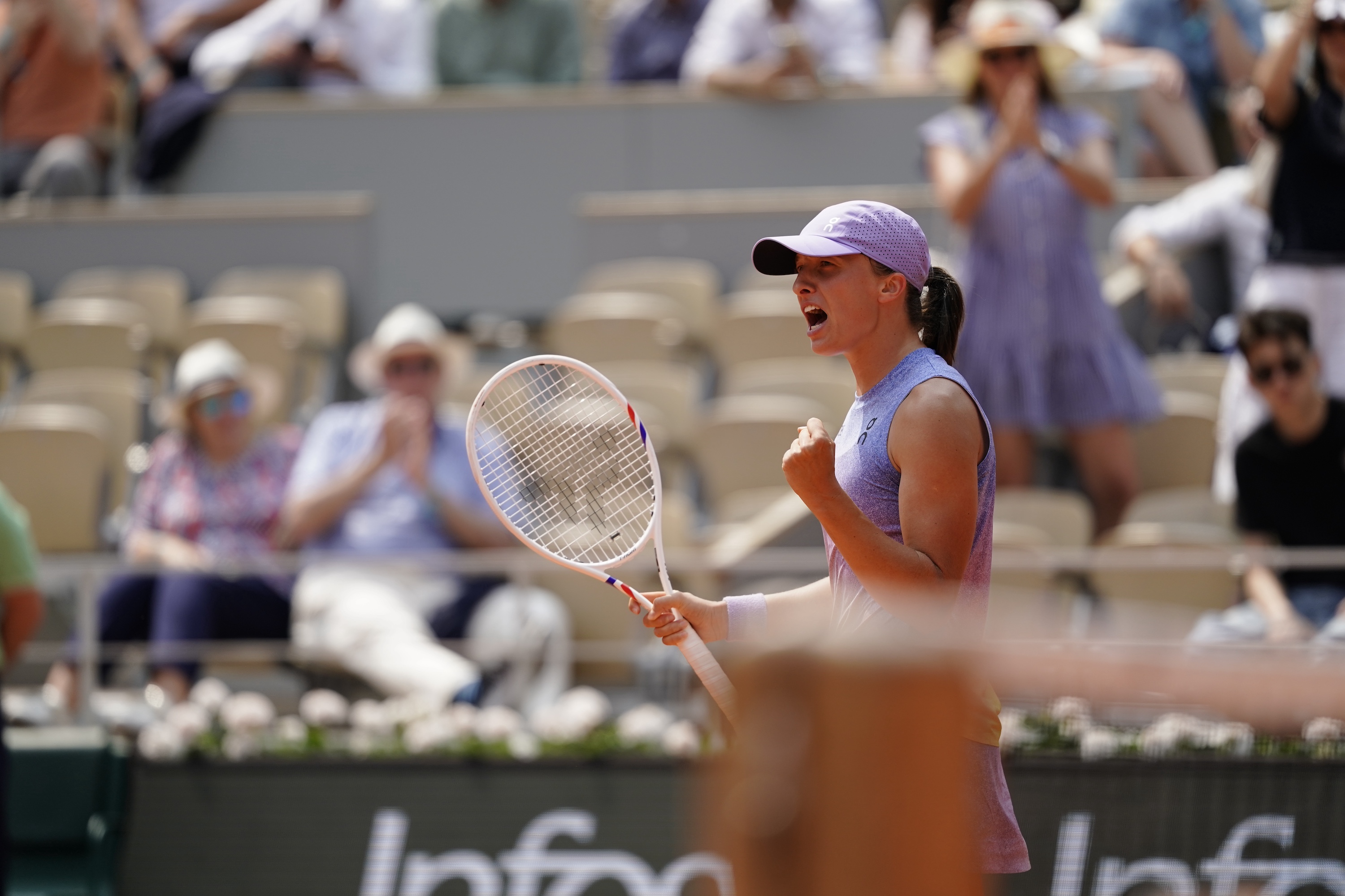 Iga Swiatek / Quarts de finale, Roland-Garros 2025