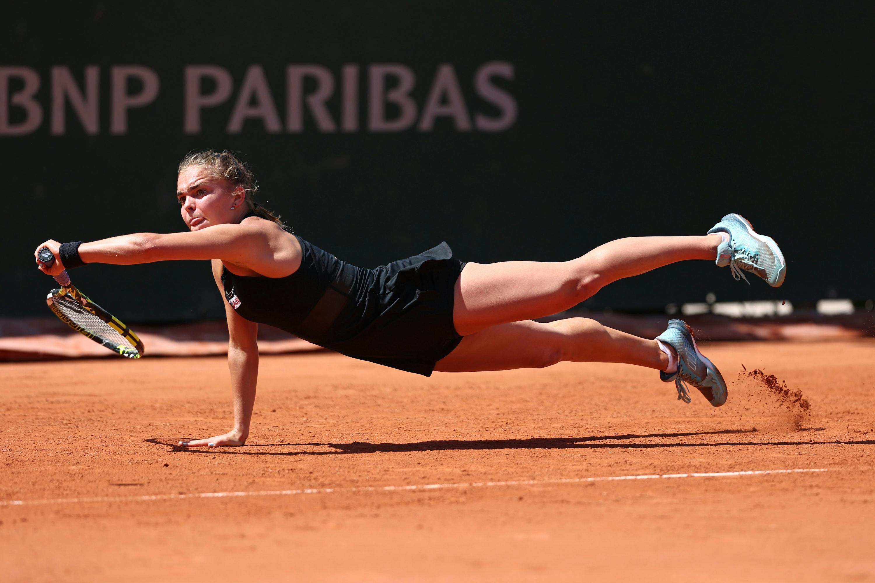 Sara Bejlek, Roland-Garros 2025, third round qualifying
