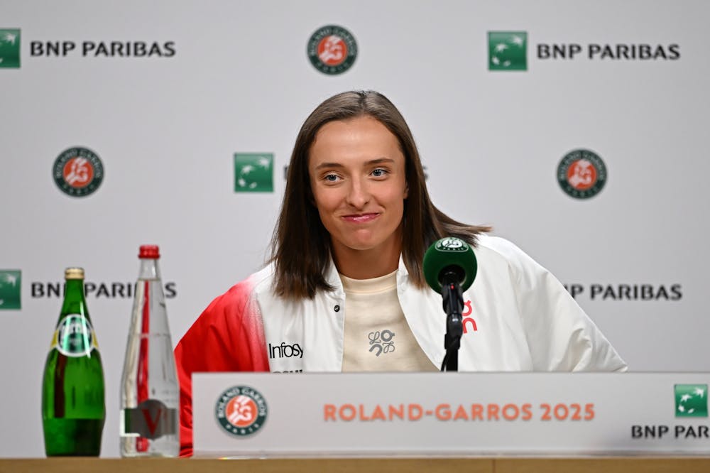 Iga Swiatek Media Day / Roland-Garros 2025 
