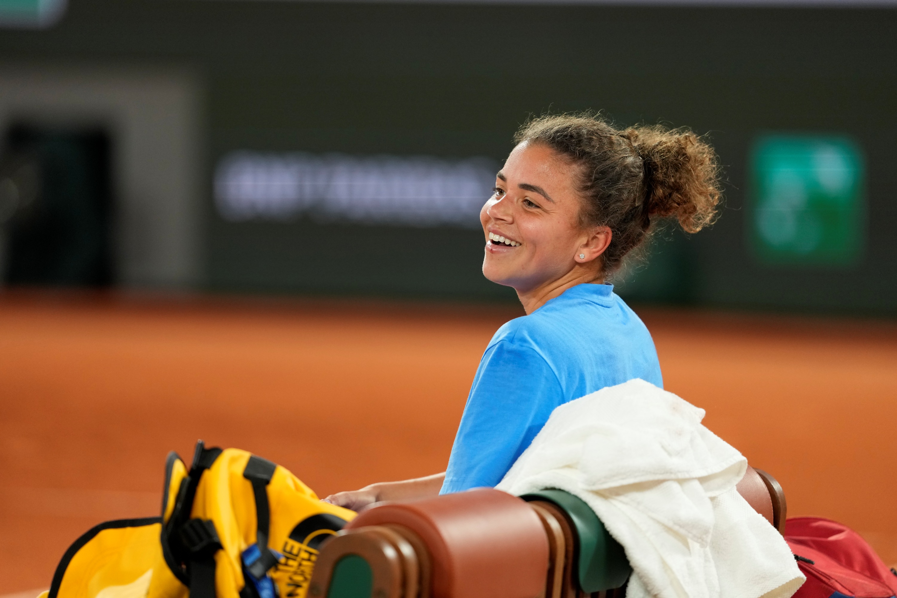 Jasmine Paolini, Roland-Garros 2025, Entrainement 