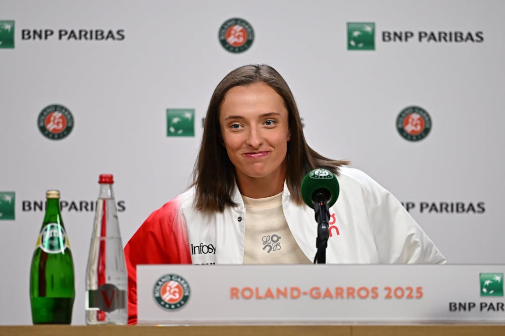 Iga Swiatek, Roland-Garros 2025, media day