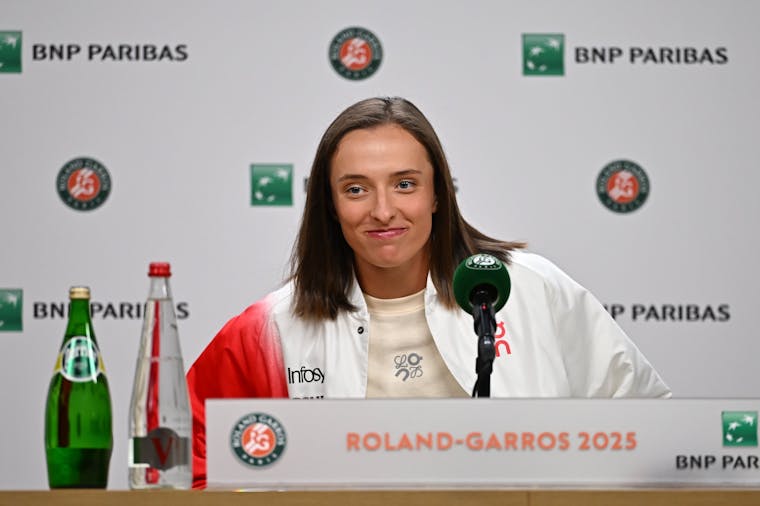 Iga Swiatek, Roland-Garros 2025, media day