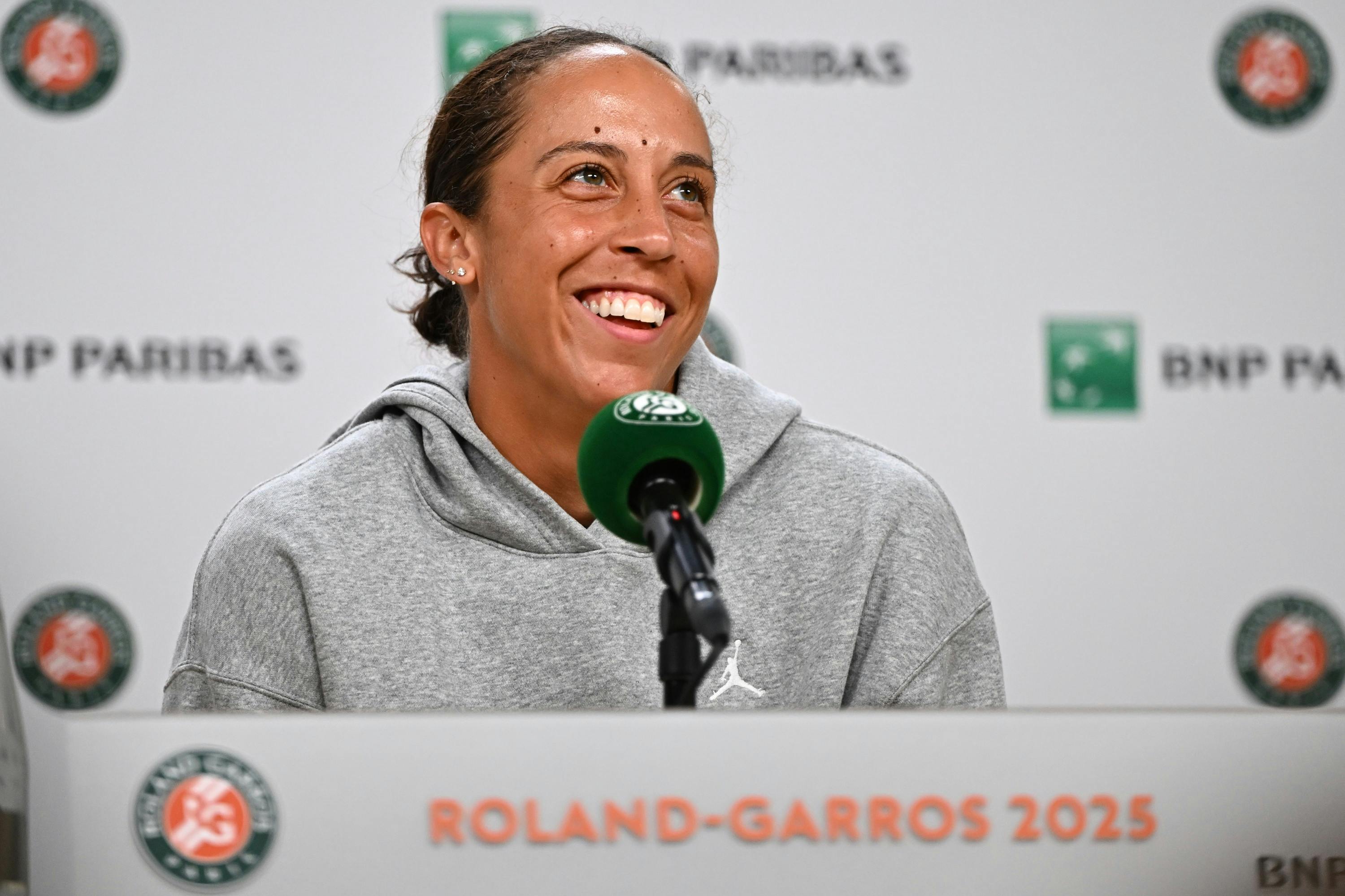 Madison Keys / Media Day Roland-Garros 2025