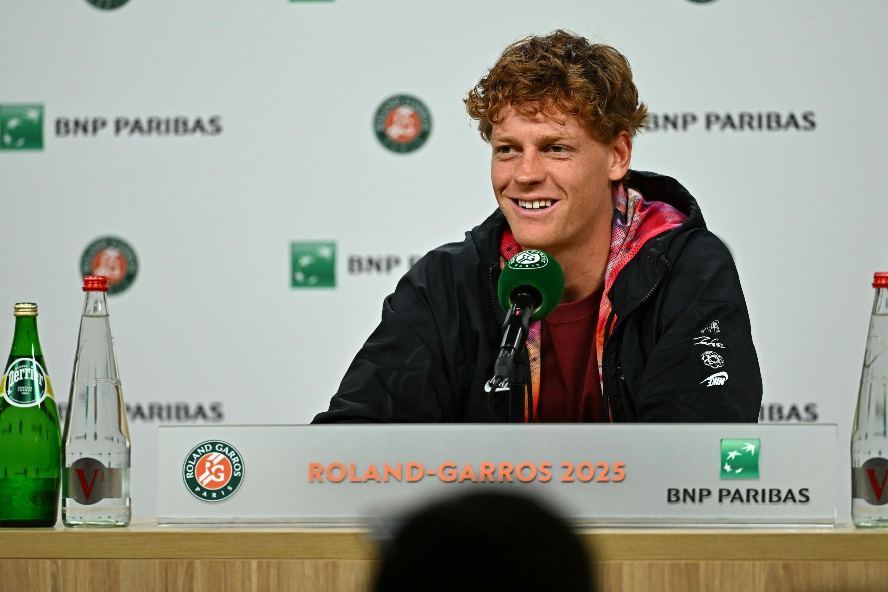 Jannik Sinner Media Day Roland-Garros 2025