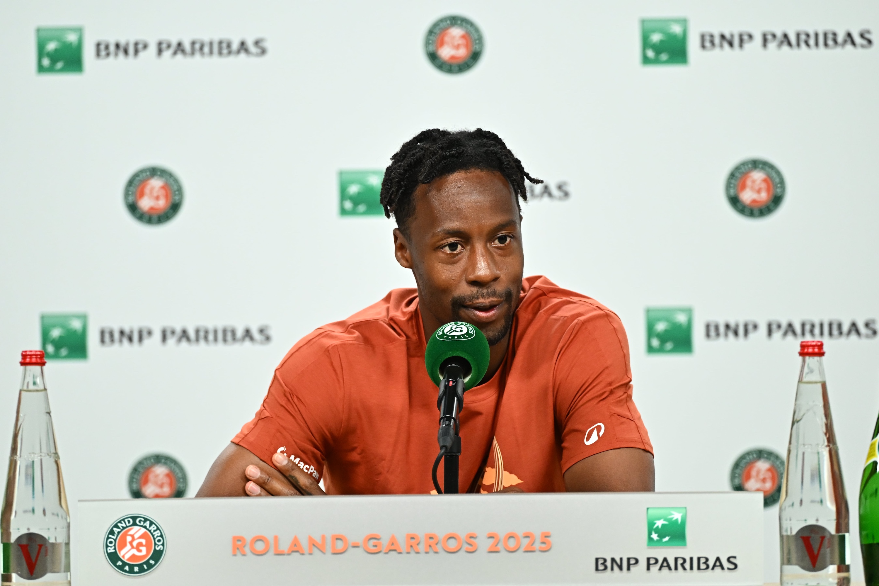Gael Monfils, Roland-Garros 2025, media day