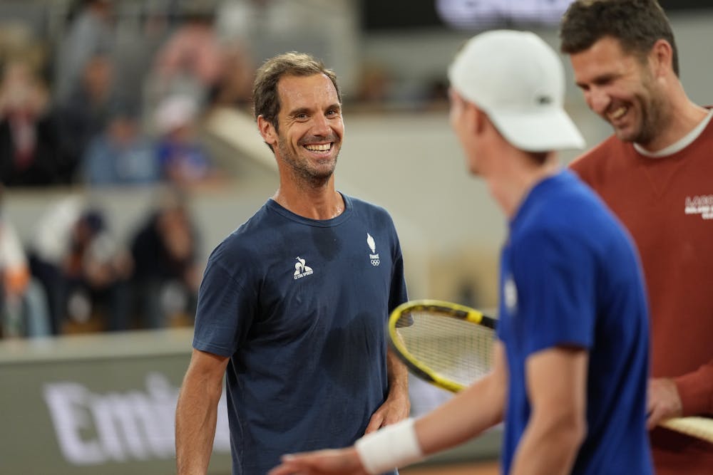 Richard Gasquet RG2025 practice