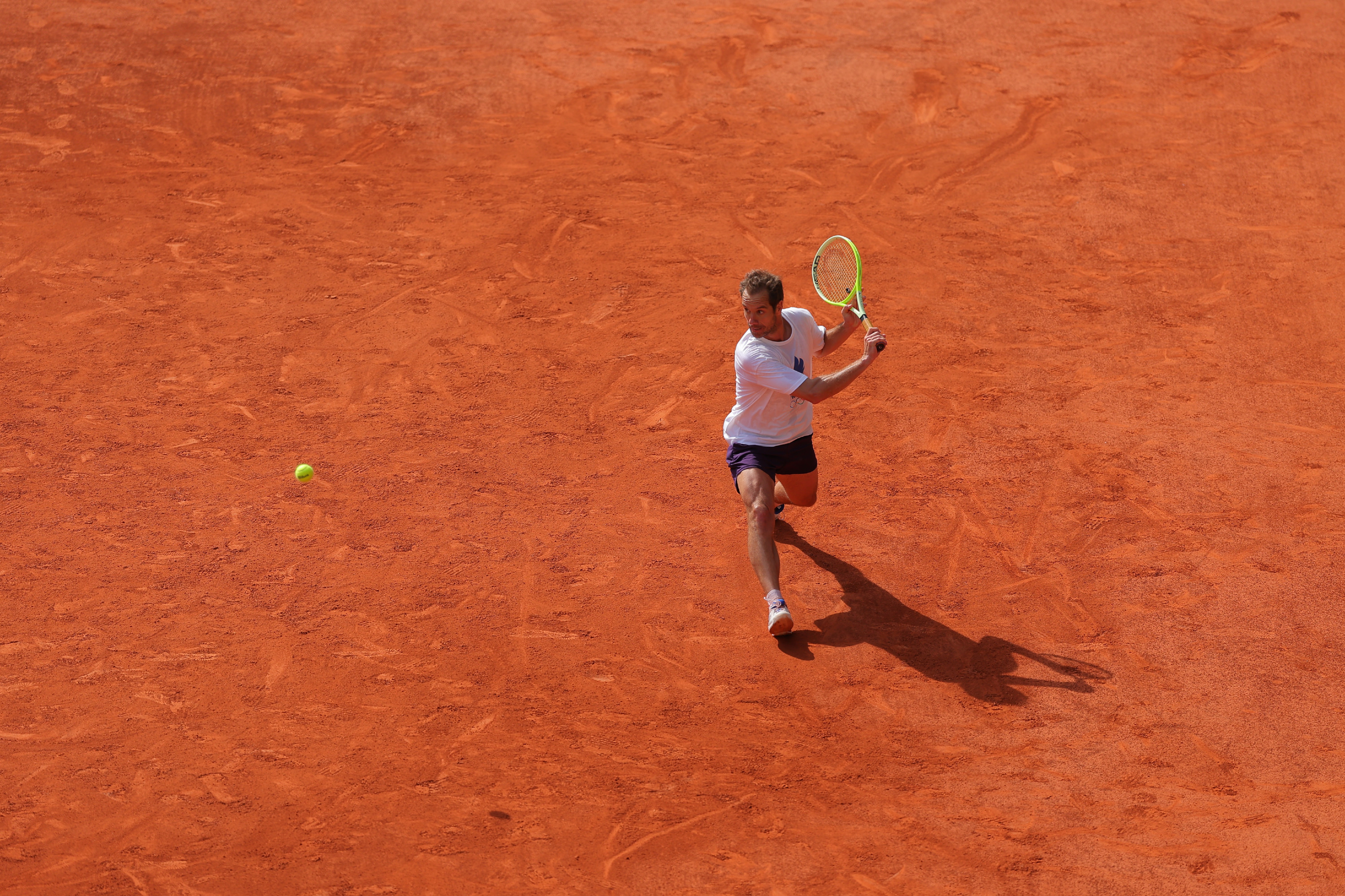 Richard Gasquet RG2025 practice