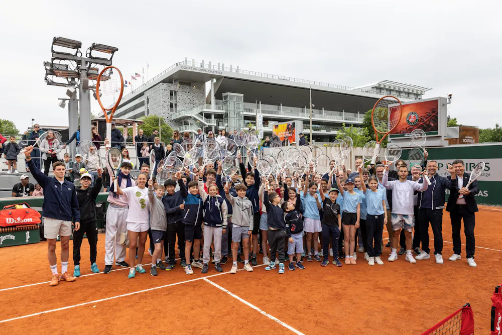 Wilson Racket Giveaway / Journée Yannick Noah Roland-Garros 2025 Wilson Racket Giveaway / Journée Yannick Noah Roland-Garros 2025