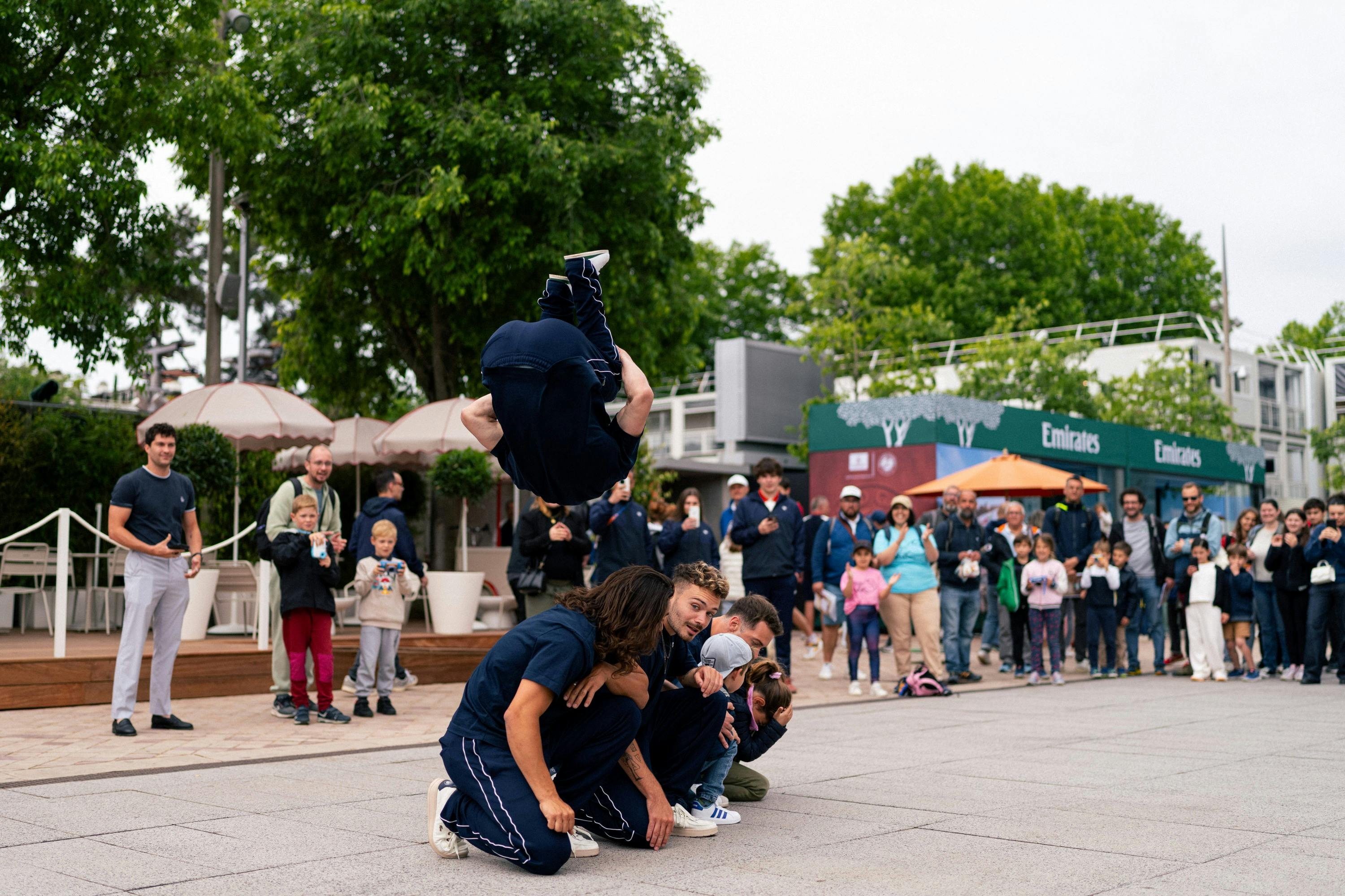 Acrobates, Journée Yannick-Noah / Roland-Garros 2025 