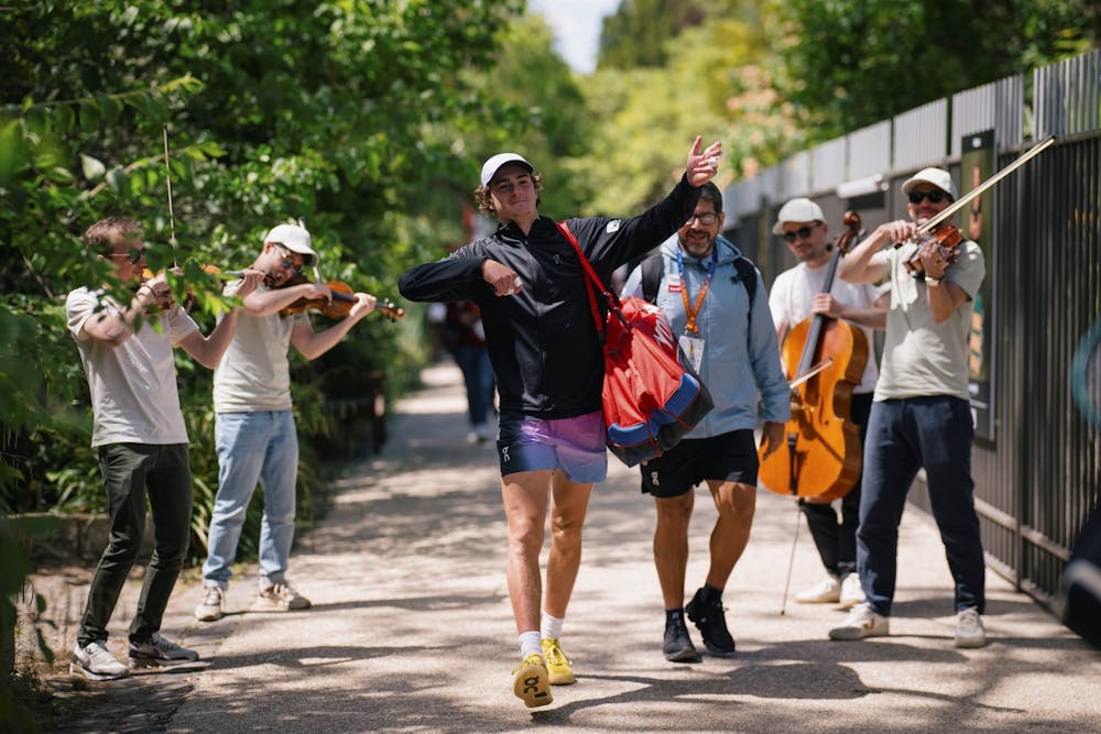 Joao Fonseca Violons, Journée Yannick Noah / Roland-Garros 2025