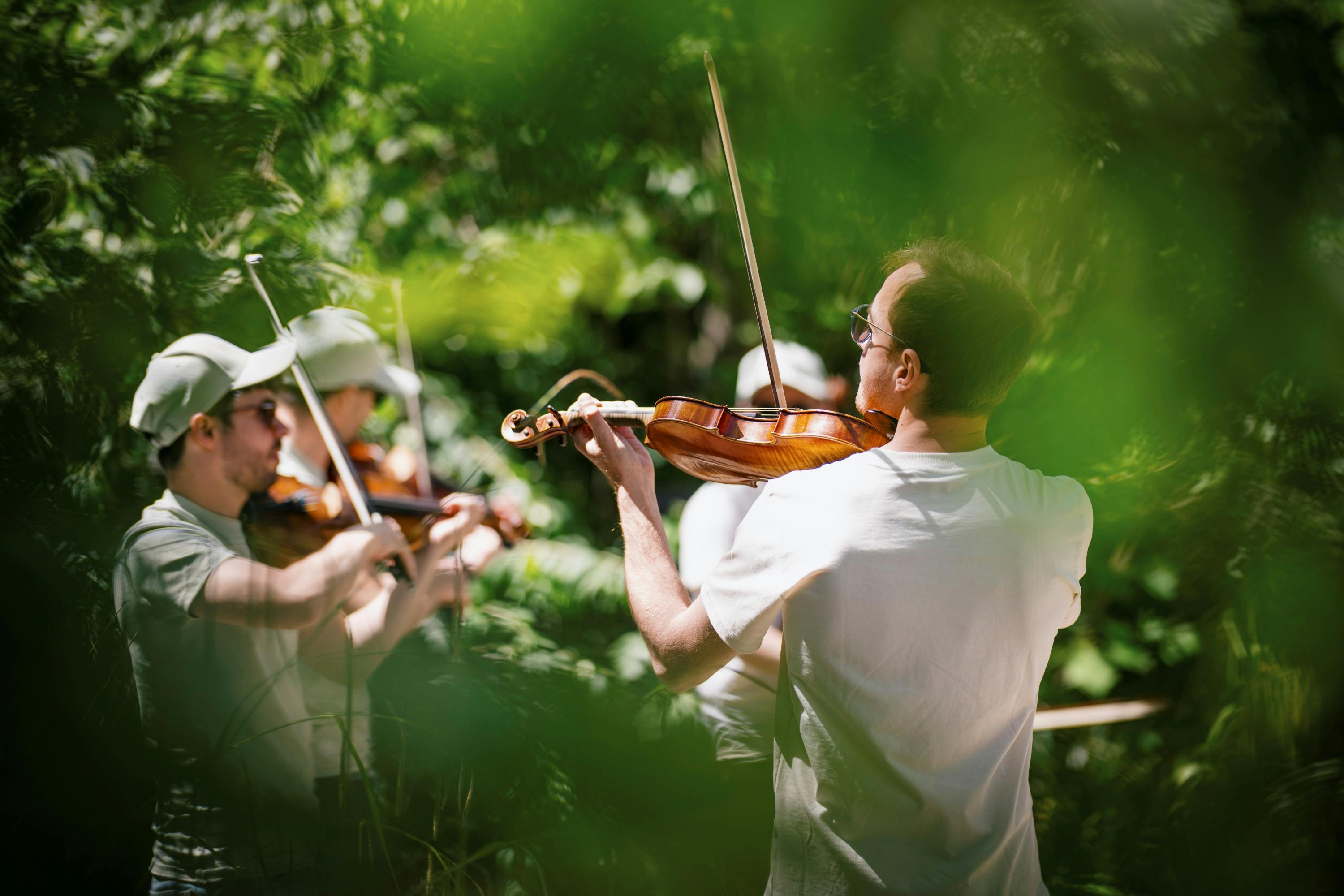 Animation Violons Journée Yannick Noah / Roland-Garros 2025