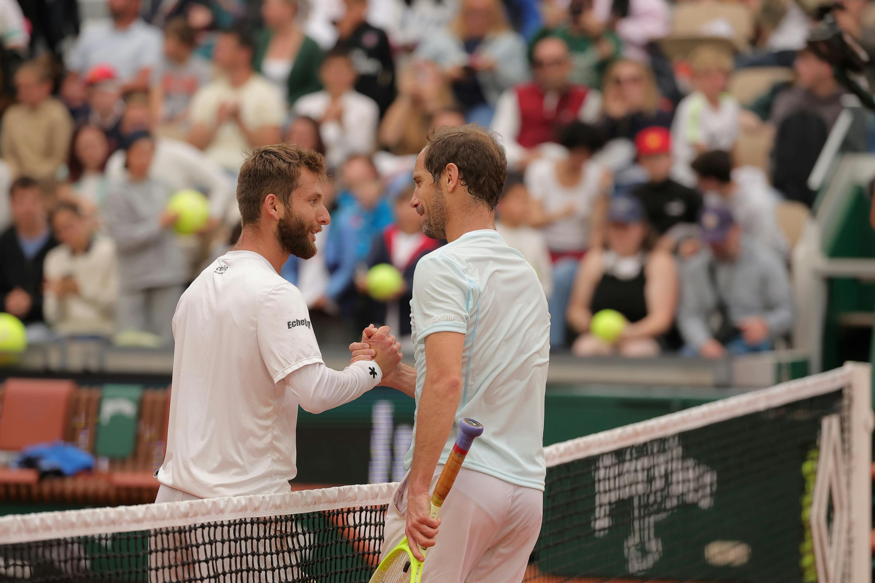 Corentin Moutet & Richard Gasquet / Practice Roland-Garros 2025