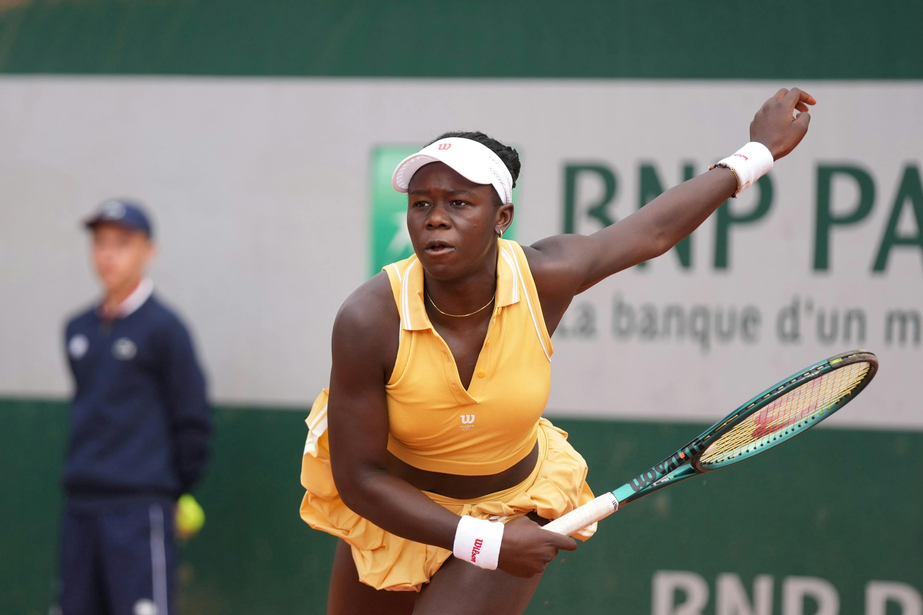Victoria Mboko / Premier tour Roland-Garros 2025
