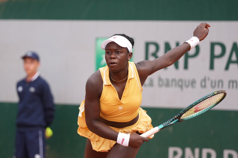 Victoria Mboko / Premier tour Roland-Garros 2025