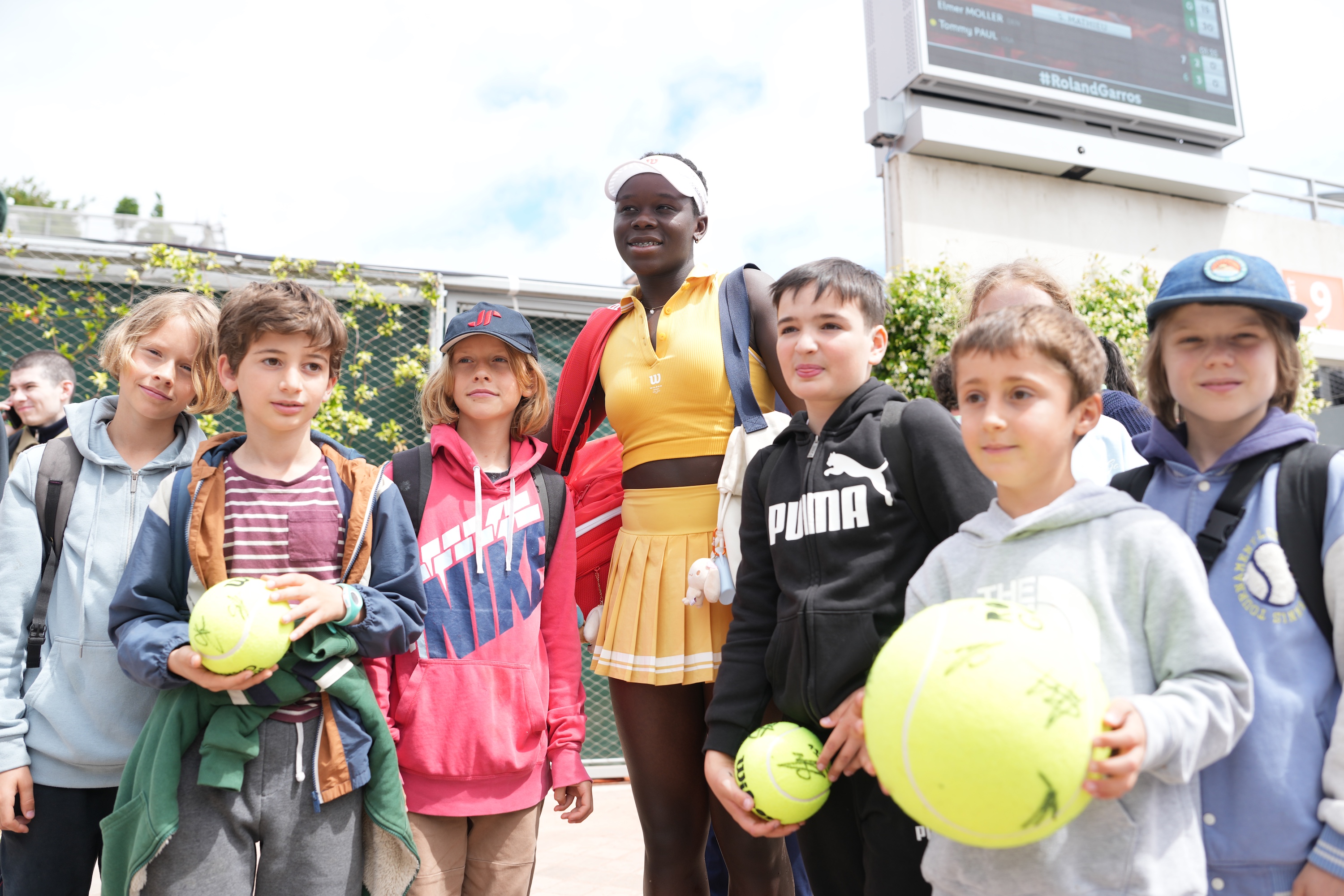 Victoria Mboko / Premier tour, Roland-Garros 2025