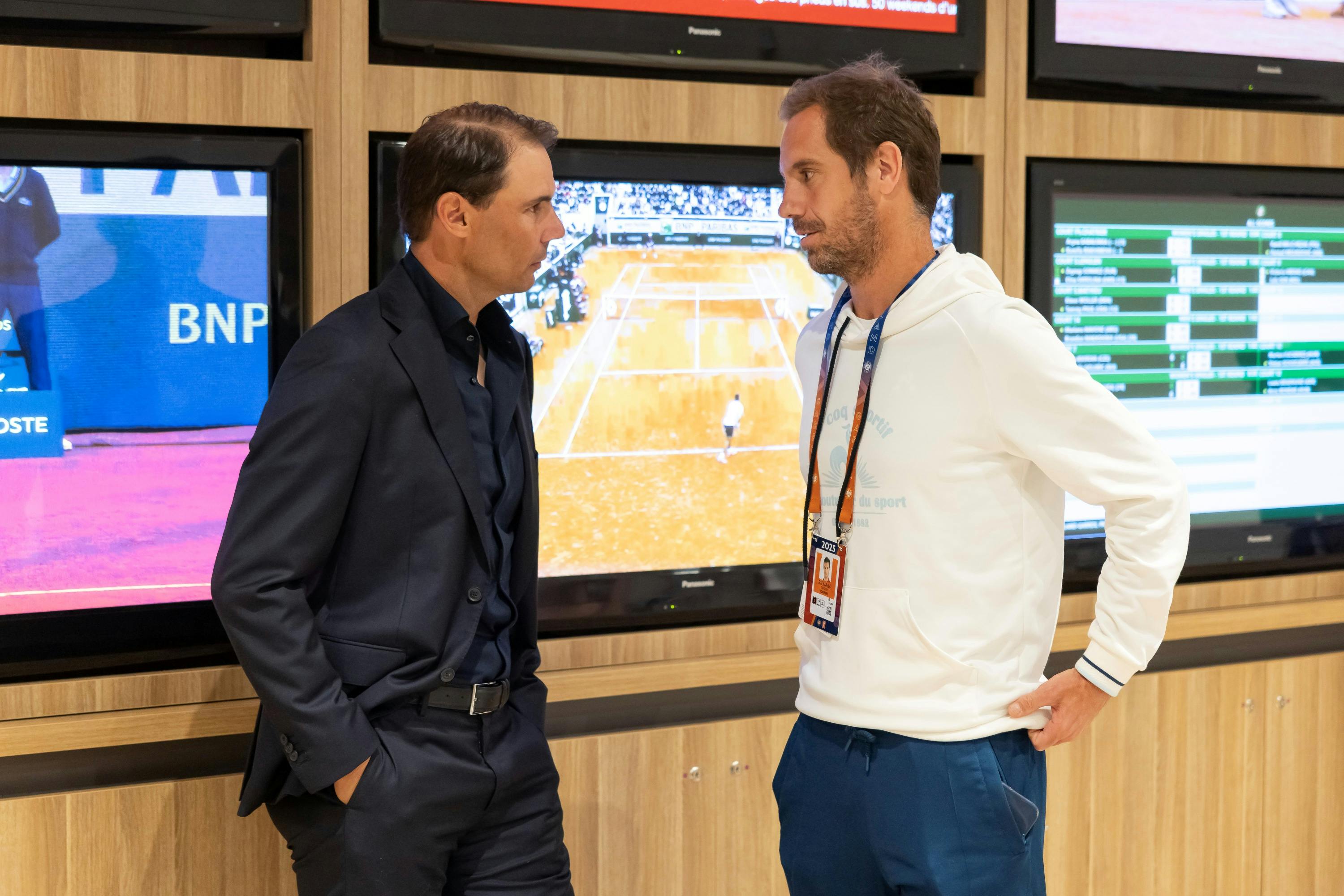 Rafael Nadal & Richard Gasquet / Roland-Garros 2025