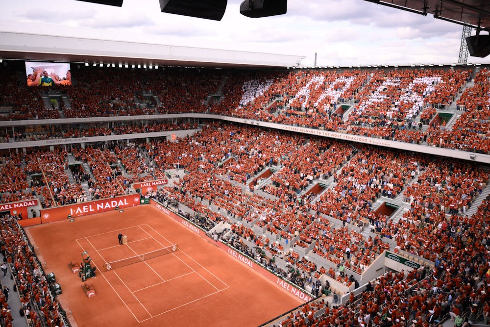 Cérémonie d'hommage Public Rafael Nadal / Roland-Garros 2025
