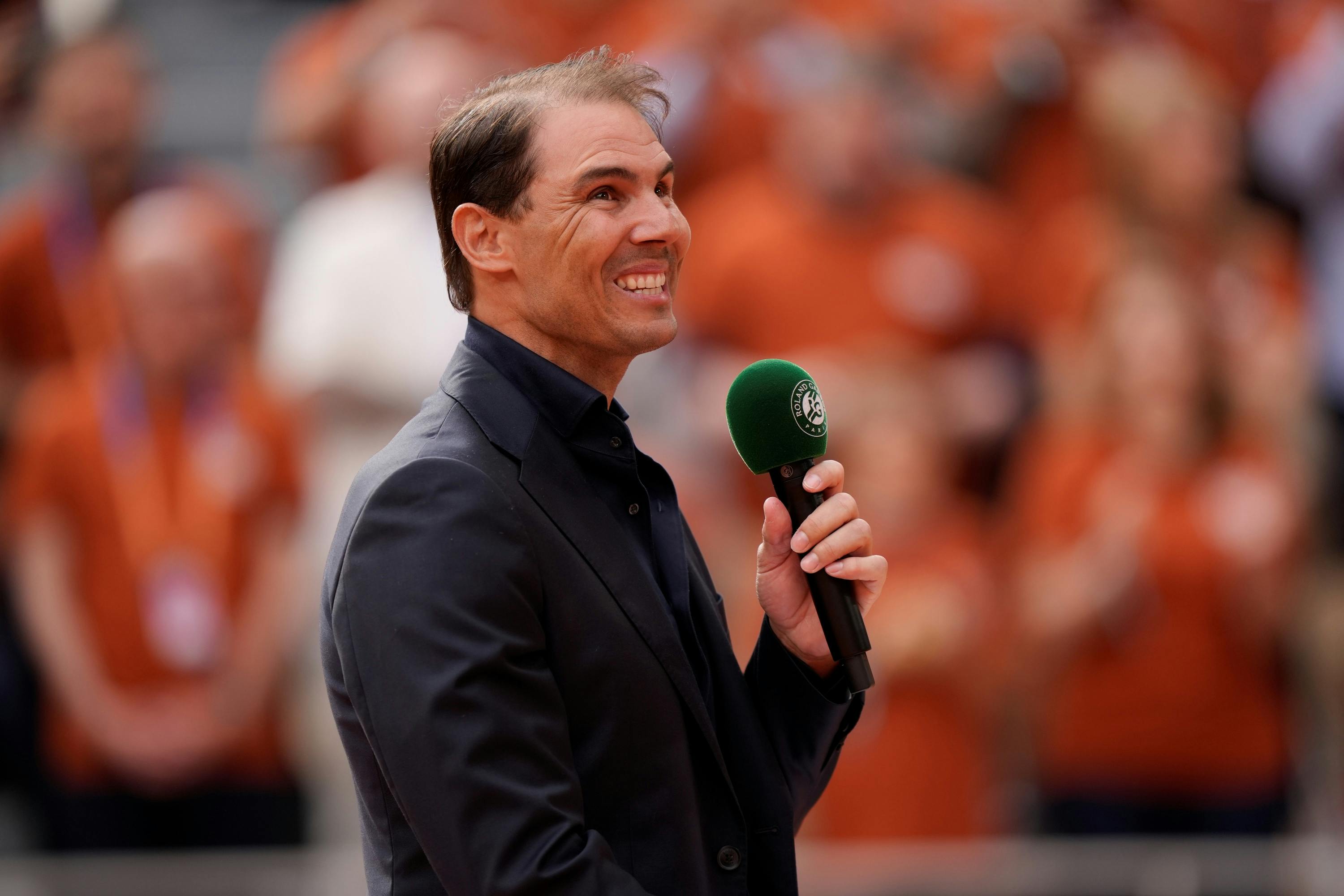Rafael Nadal / Cérémonie d'hommage Rafael Nadal Roland-Garros 2025