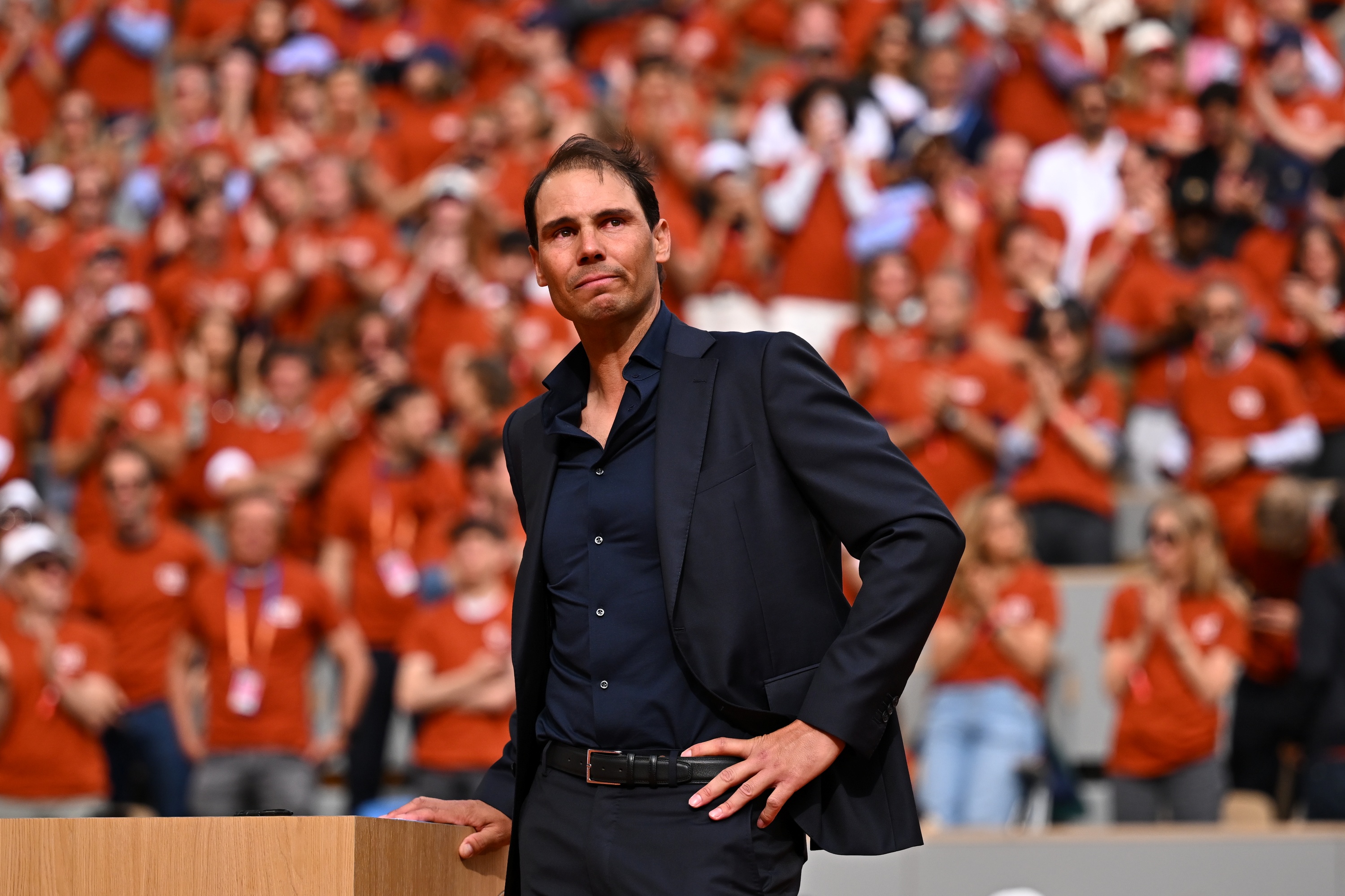 Rafael Nadal / Cérémonie d'hommage Rafael Nadal Roland-Garros 2025