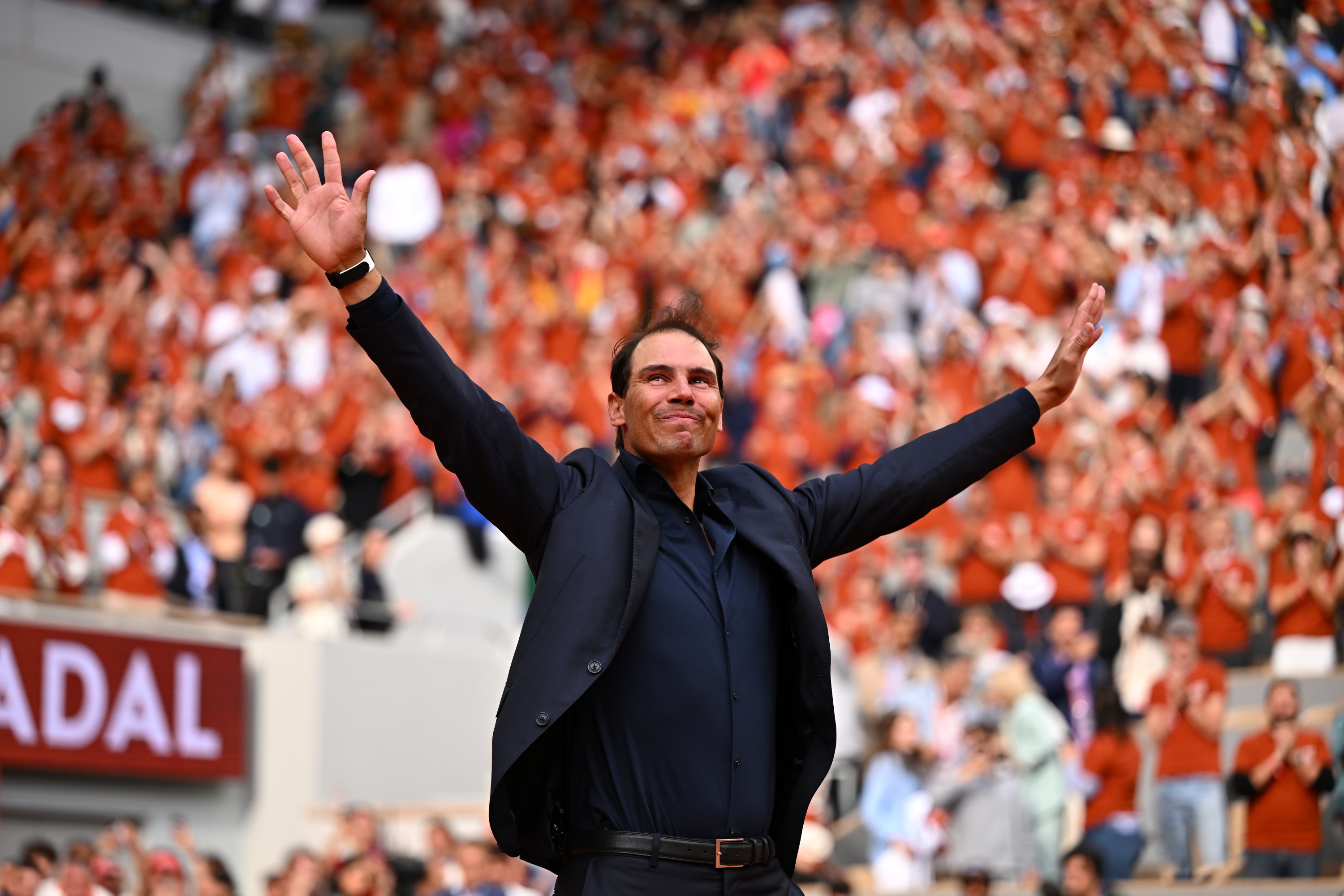 Rafael Nadal / Cérémonie d'hommage Rafael Nadal Roland-Garros 2025