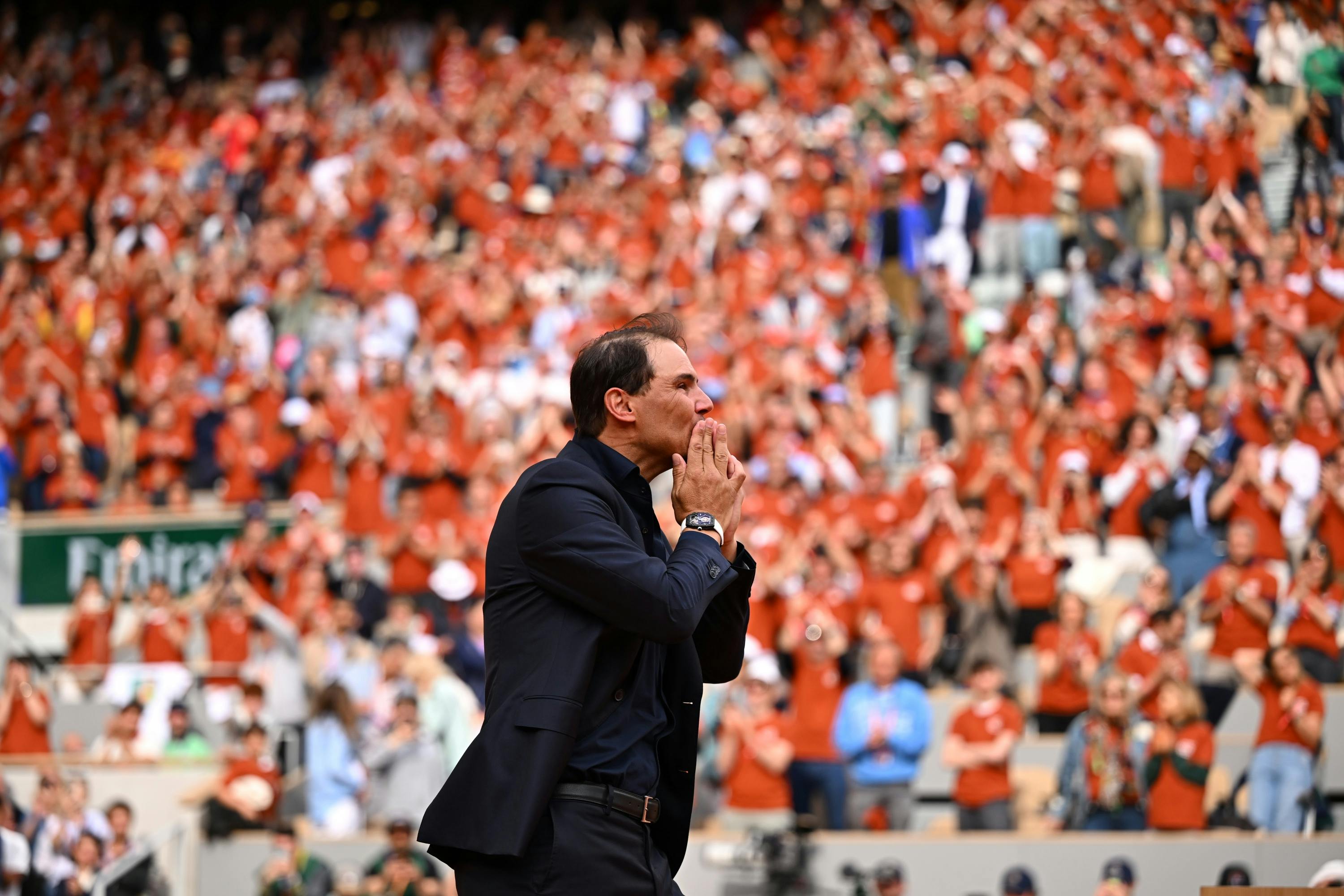 Rafael Nadal / Cérémonie d'hommage Rafael Nadal Roland-Garros 2025