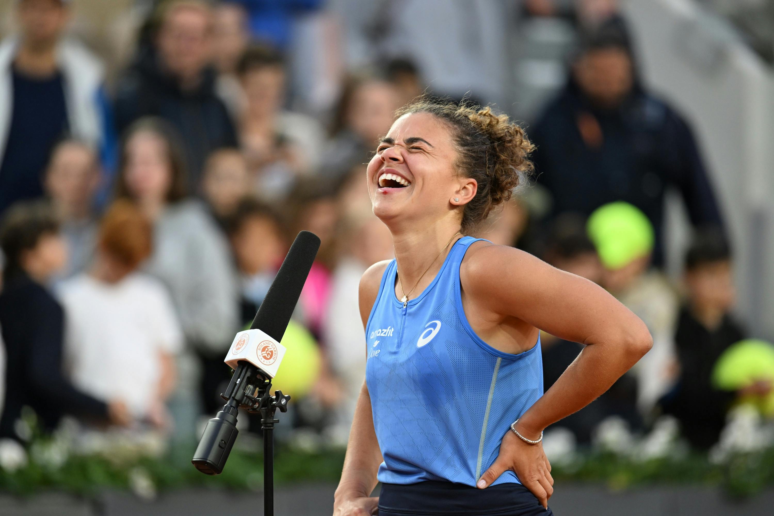 Jasmine Paolini / Premier tour, Roland-Garros 2025