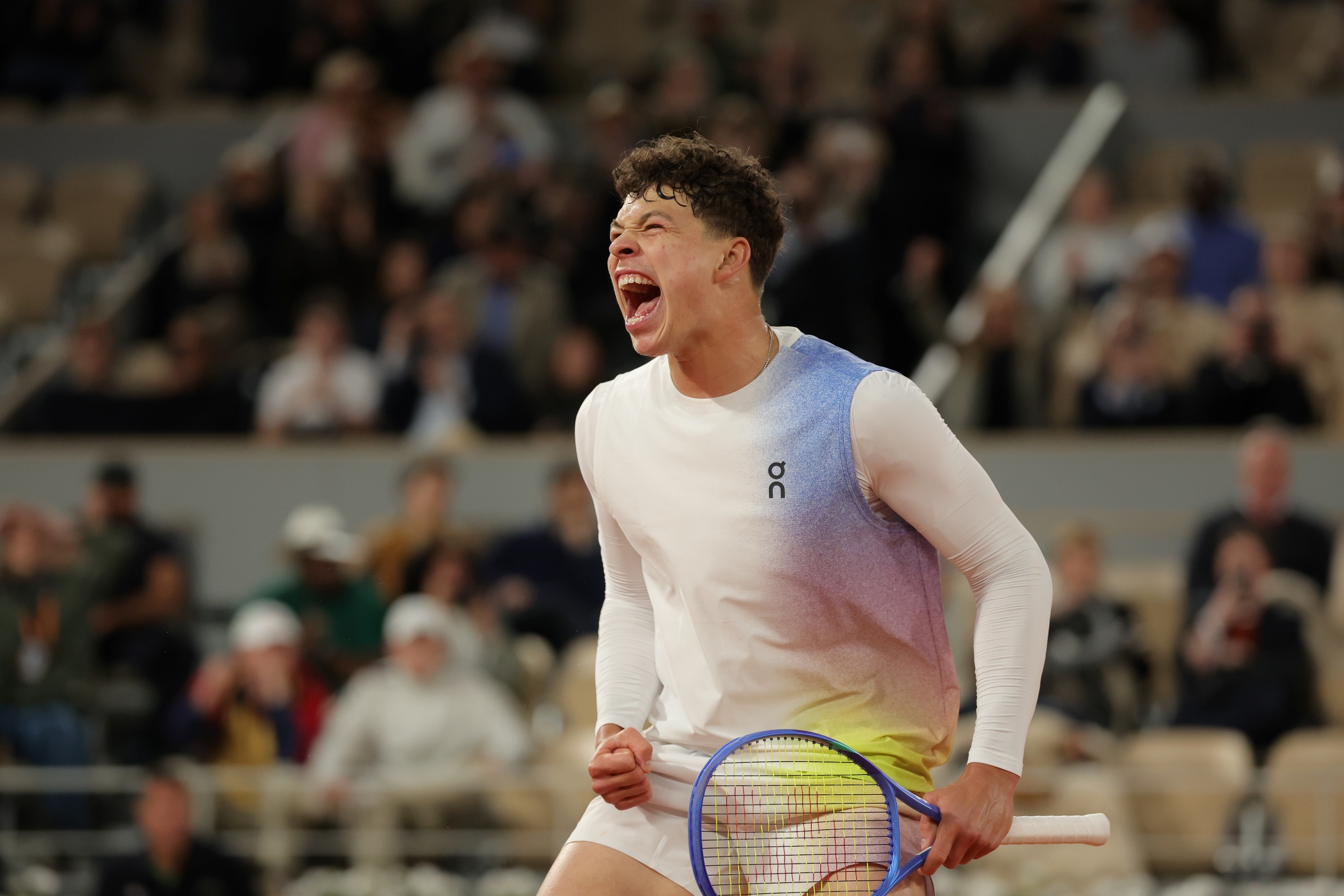 Ben Shelton, Roland-Garros 2025, Simple Messieurs, 1er Tour
