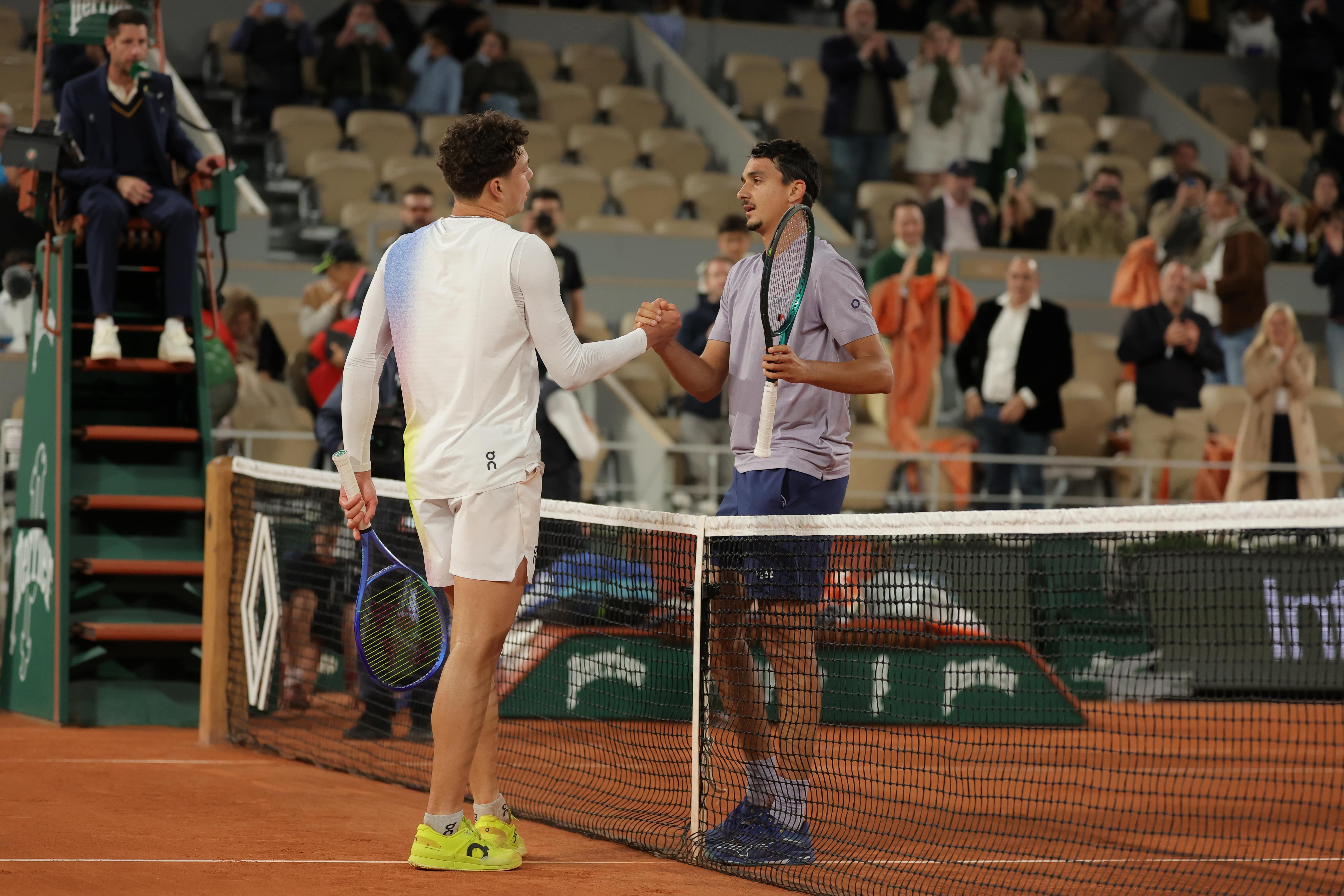 Ben Shelton, Roland-Garross 2025, first round