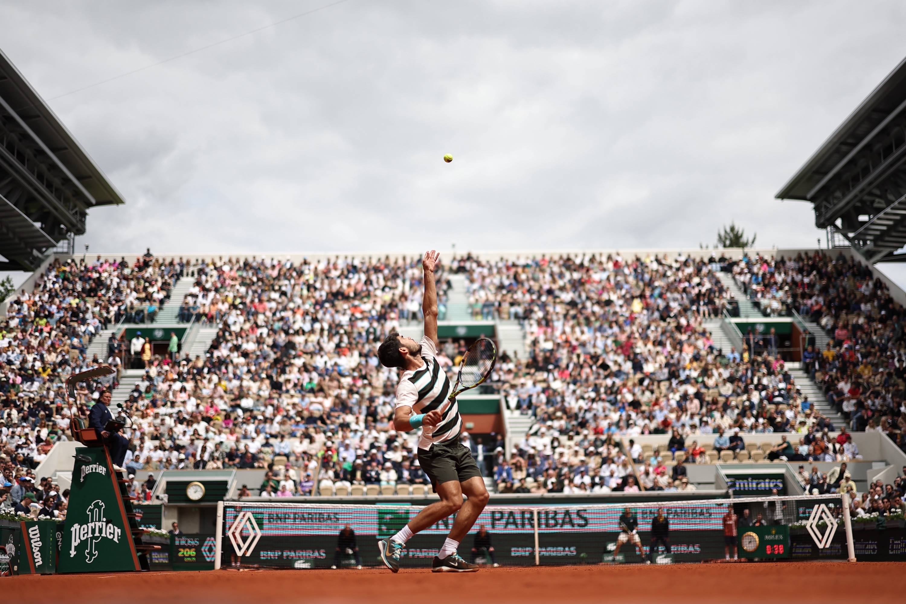 Carlos Alcaraz / Premier tour, Roland-Garros 2025