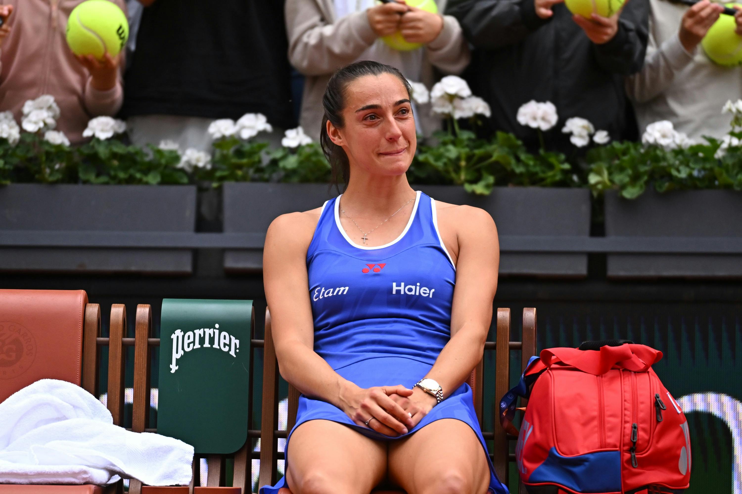 Caroline Garcia / Premier tour, Roland-Garros 2025