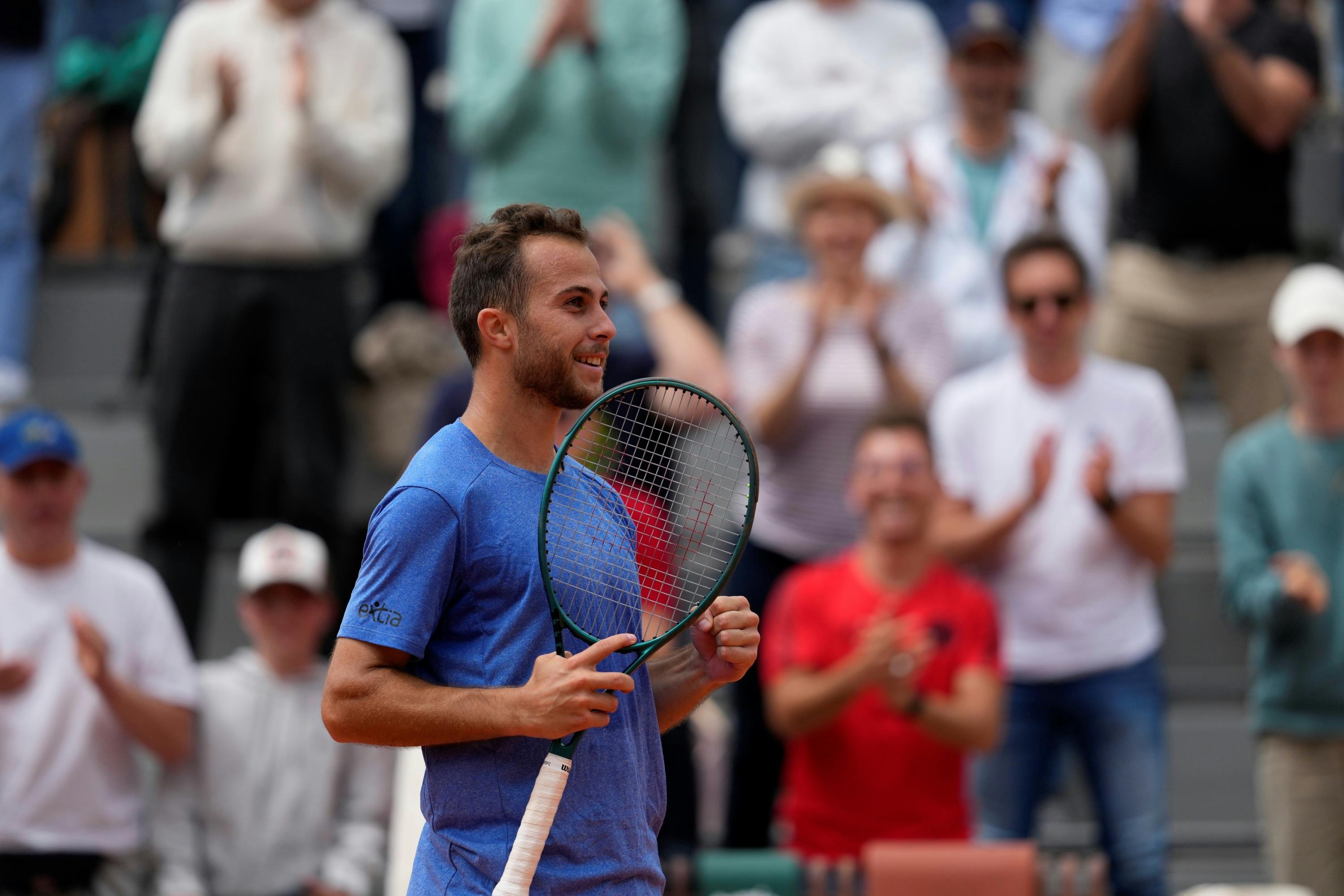 Hugo Gaston, Premier tour / Roland-Garros 2025