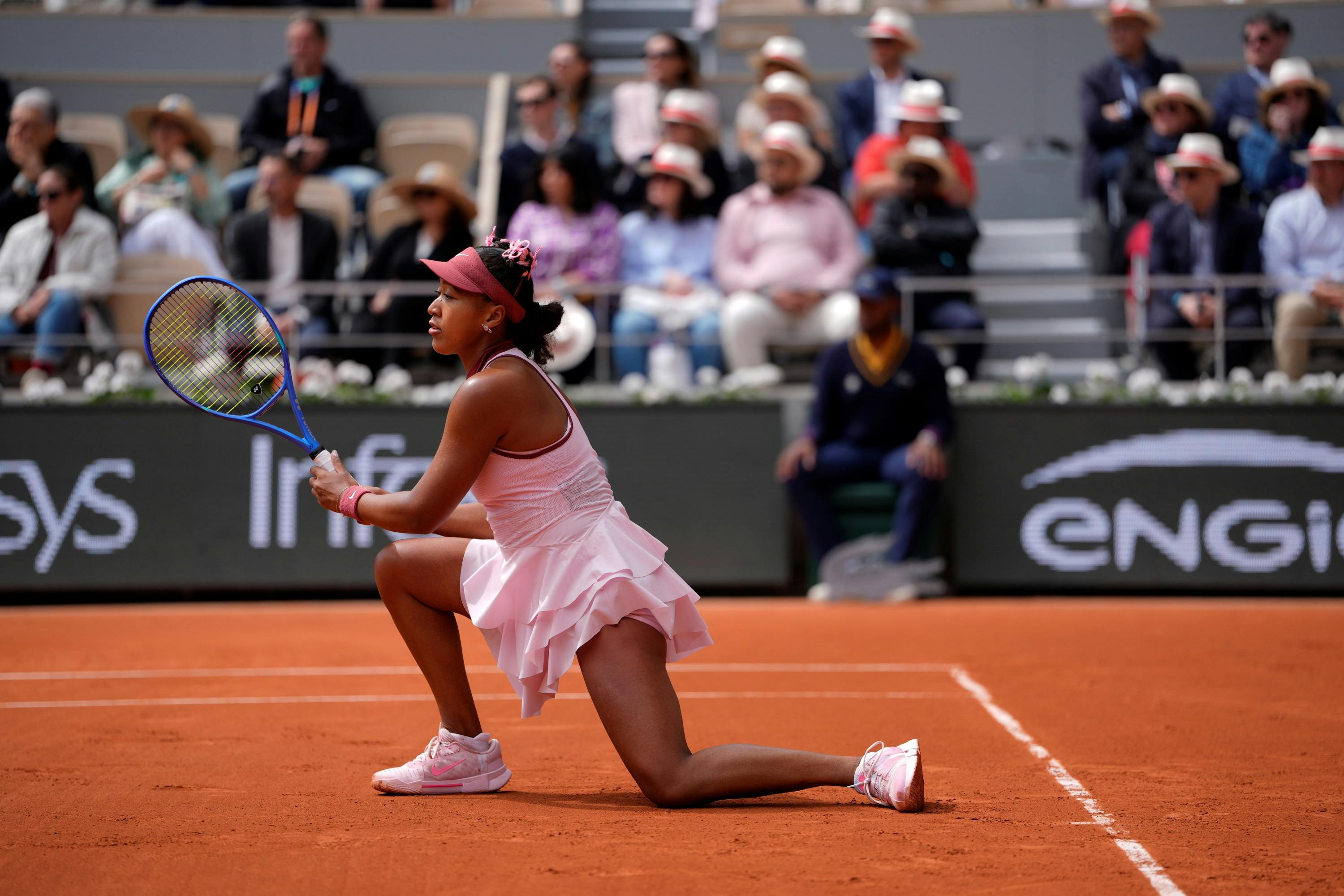 Naomi Osaka / Premier tour, Roland-Garros 2025