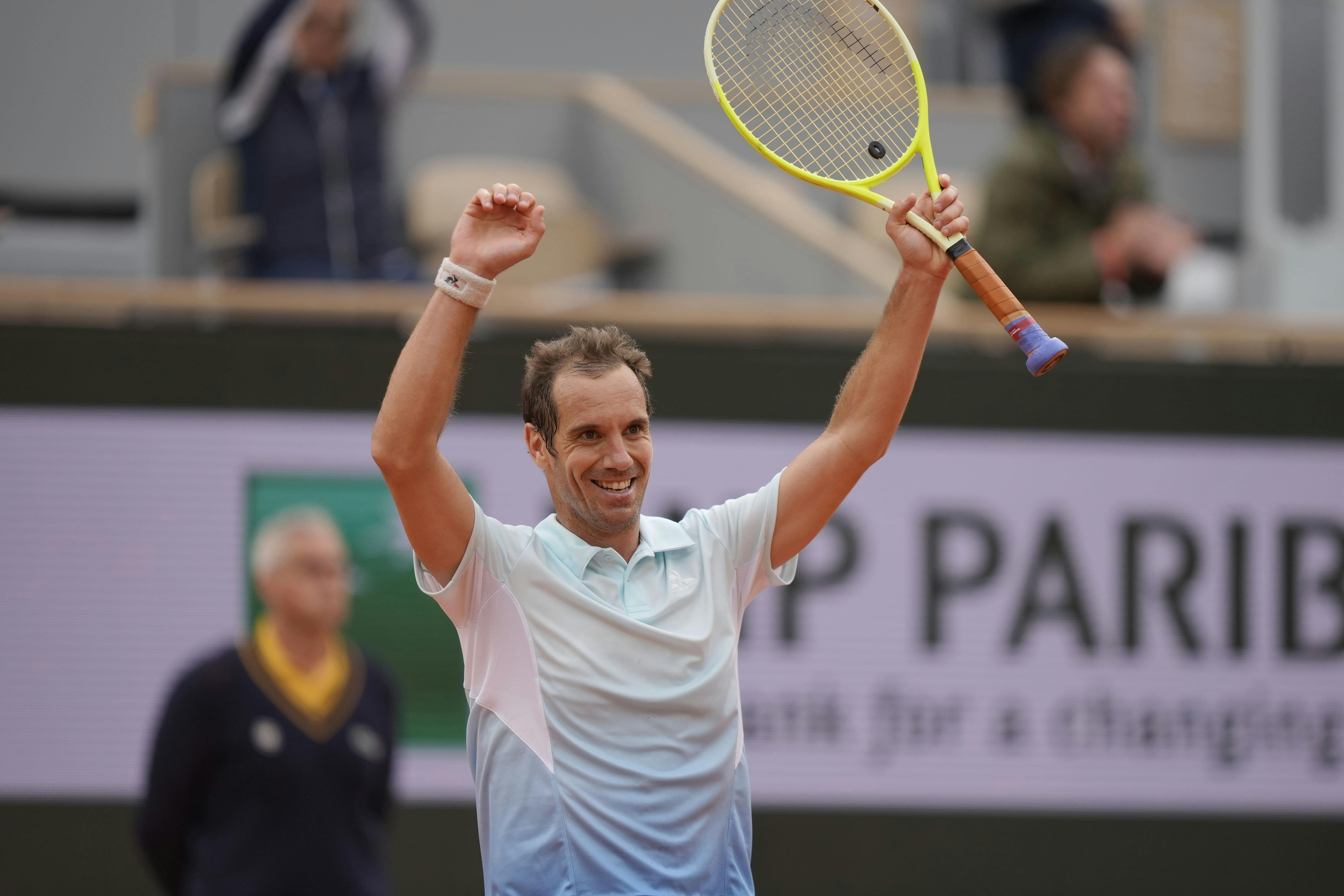 Richard Gasquet, Roland-Garros 2025, first round