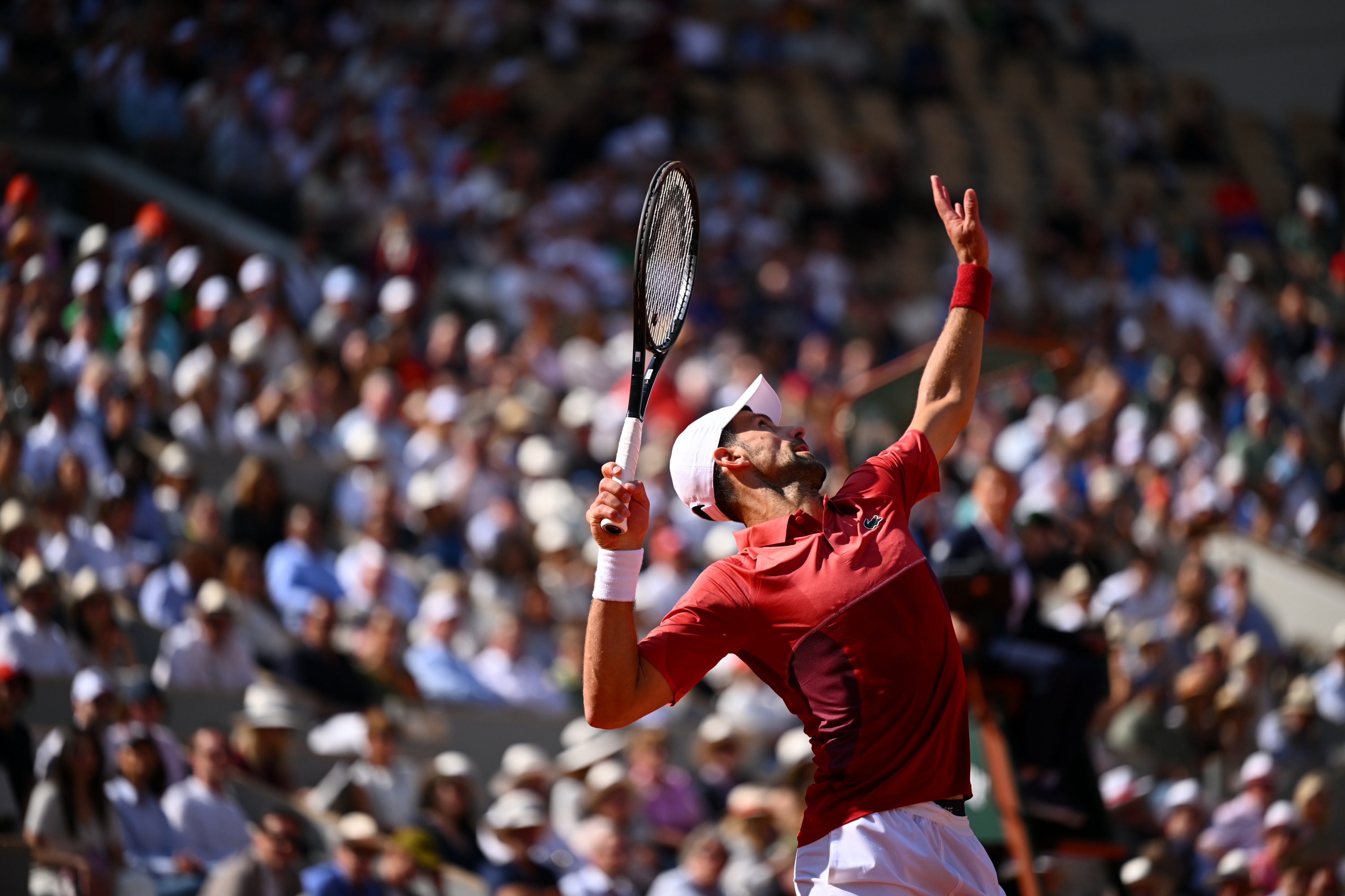 Novak Djokovic / Huitièmes de finale Roland-Garros 2024